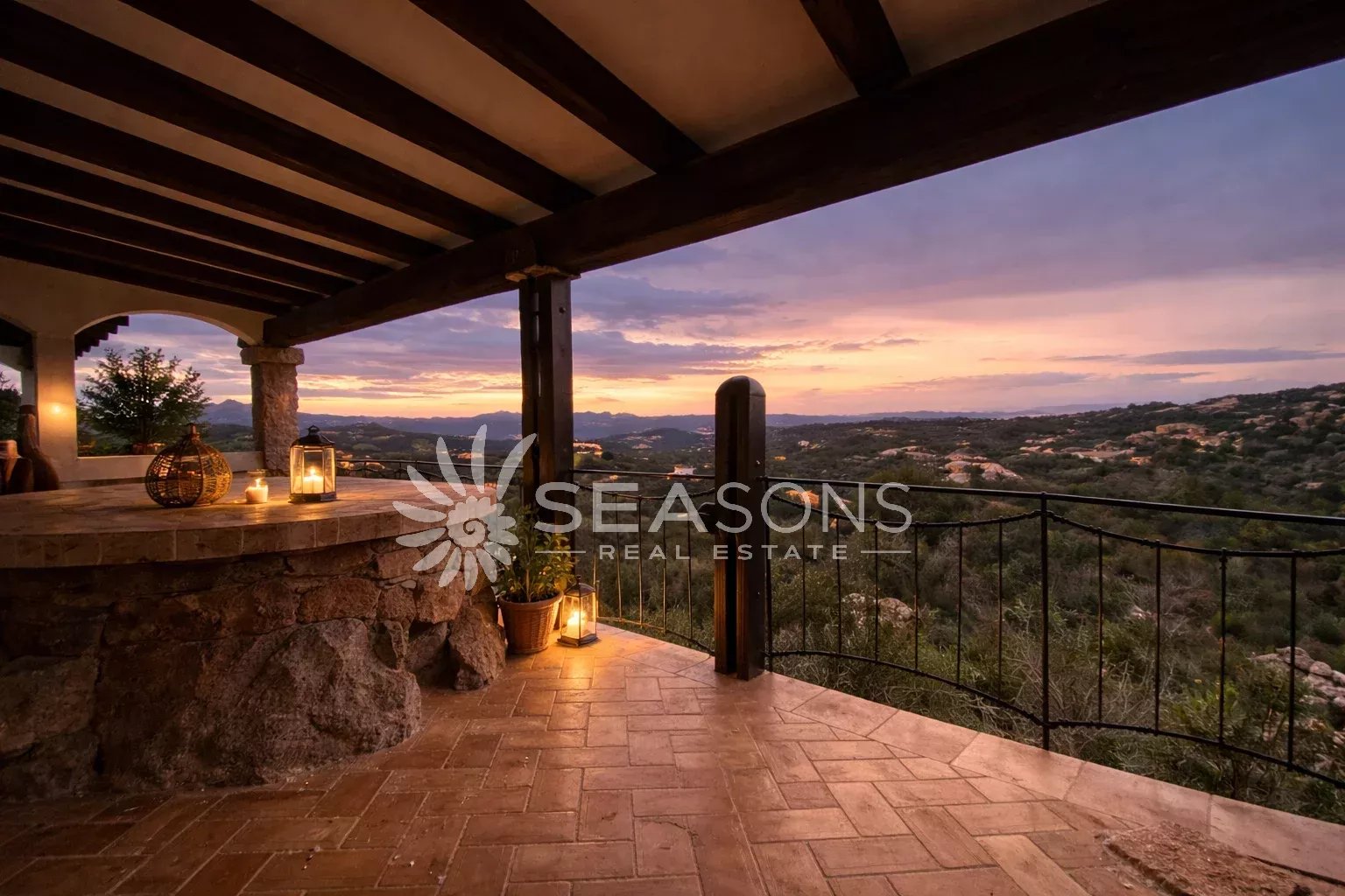 Villa indipendente con vista  panoramica - Area Baja Sardinia, Costa Smeralda