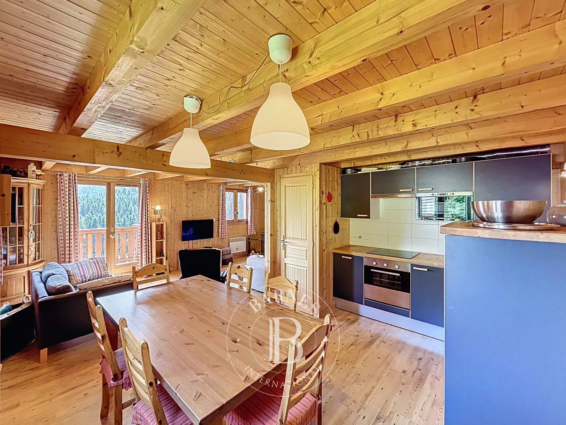 Photo of Chalet Le Biot – Col du Corbier – 103 sqm – 3 bedrooms + independent studio with panoramic view
