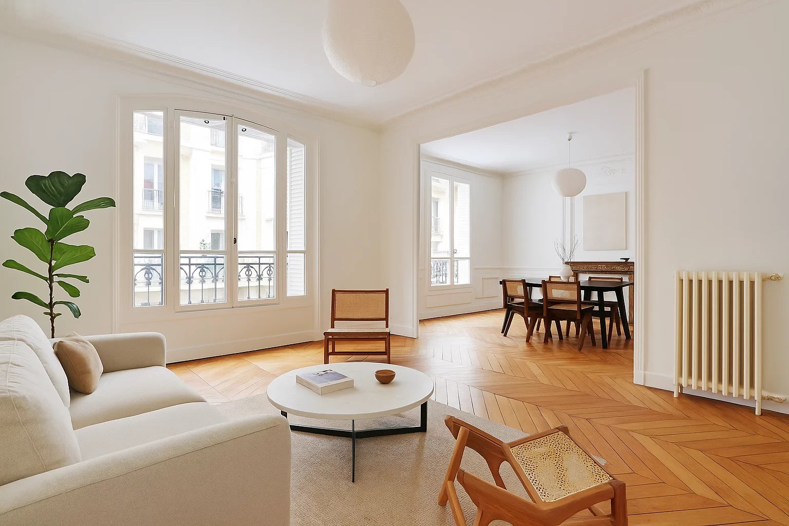 5 PIECES 110 M2  REFAIT A NEUF - RANELAGH - Image Array