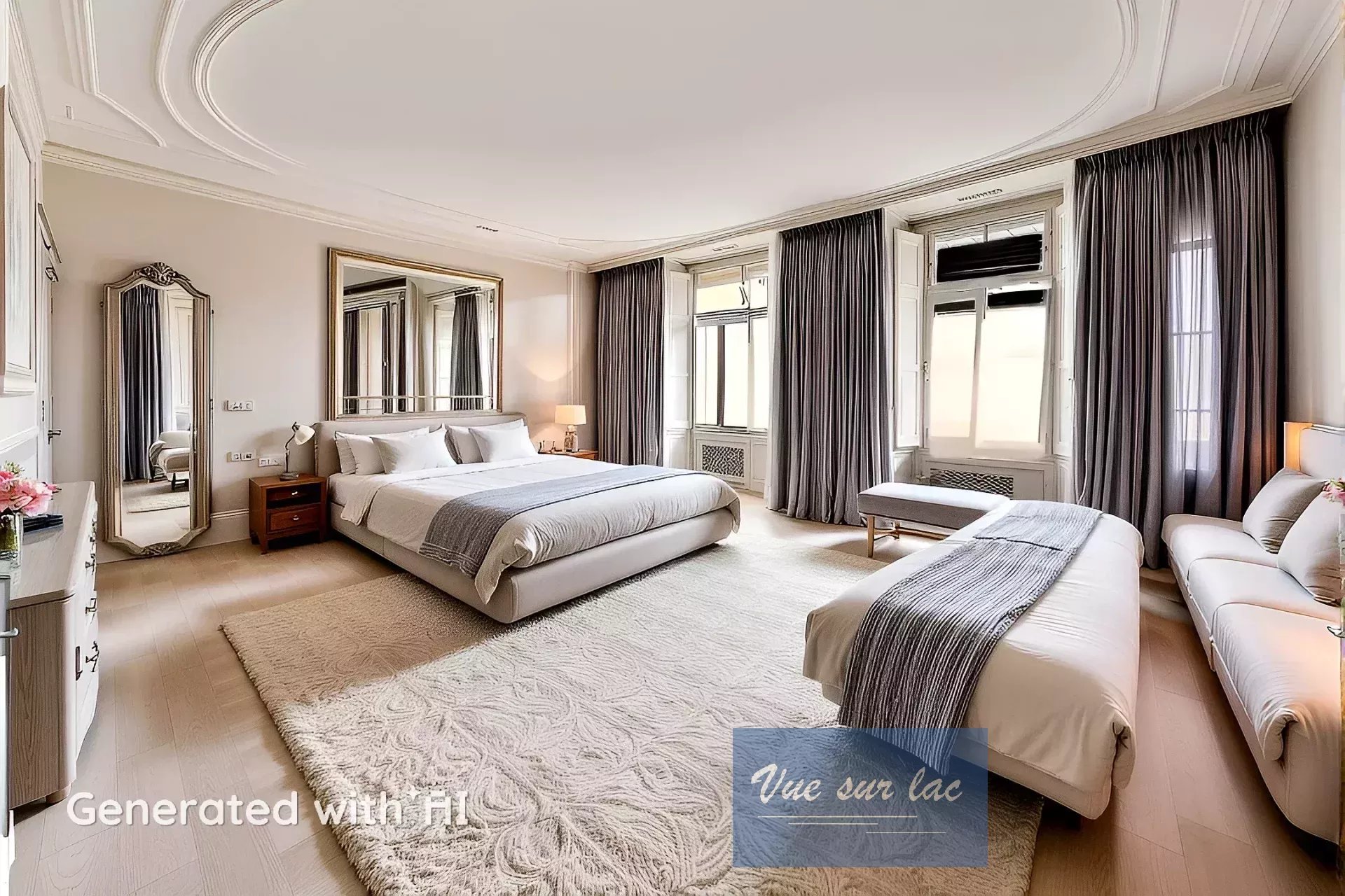 Sublime appartement rénové, cachet et confort, à deux pas du lac !