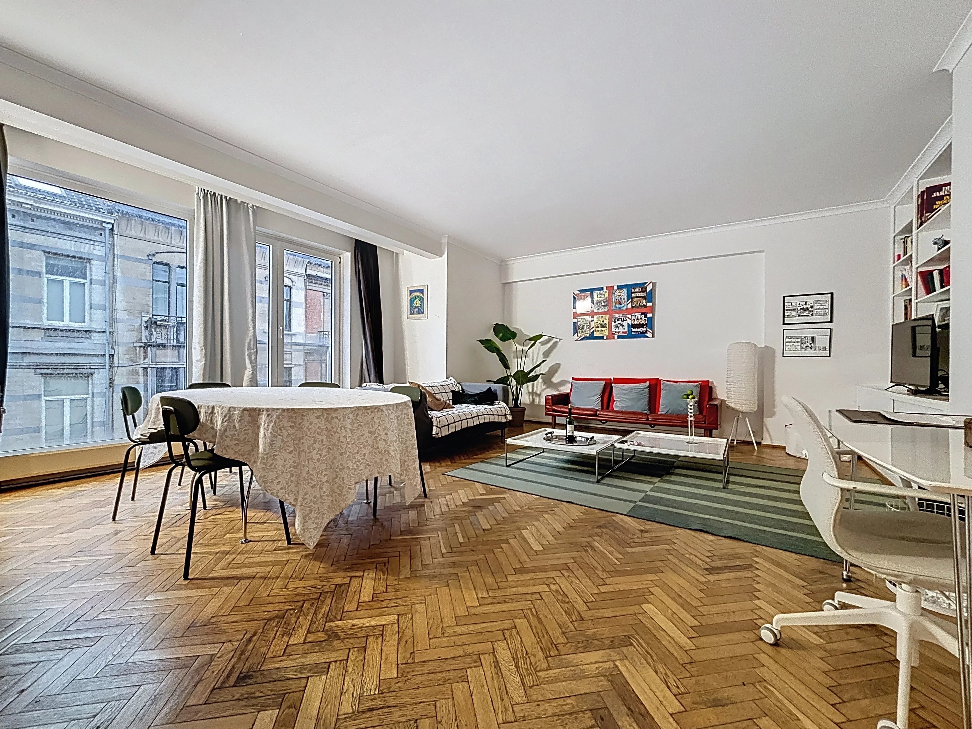 Ixelles/Bruxelles - Bright 3-bedroom apartment