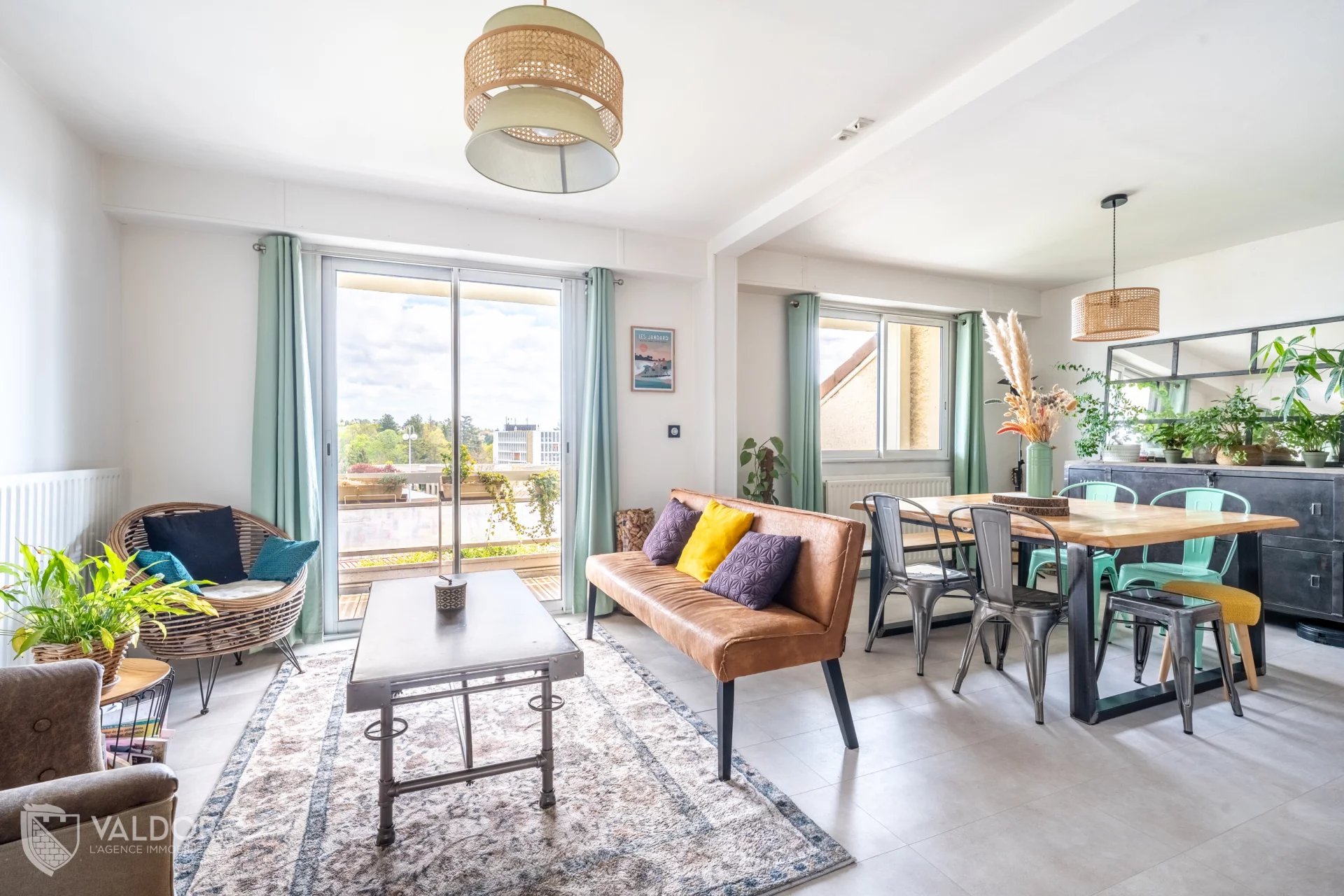 Duplex de 109,46m² en dernier étage