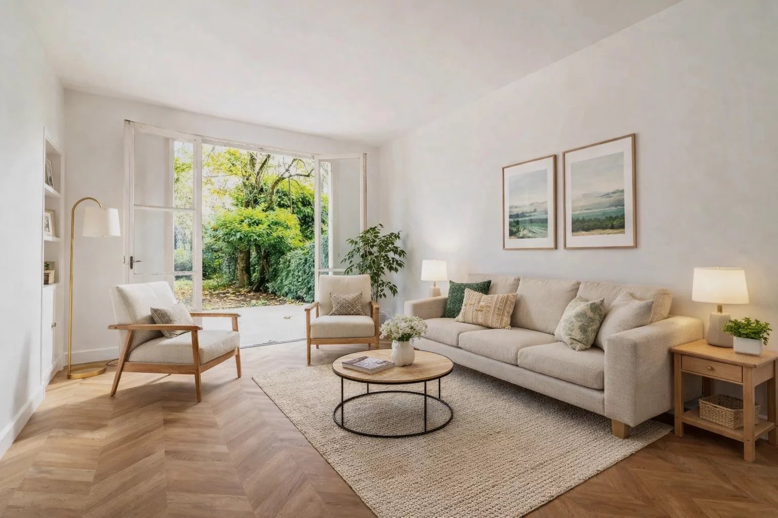 Neuilly-Inkermann -  Rez-de jardin - Appartement  2 Pièces  - jardin de 110m²  - Calme et verdure - Sectorisation Pasteur - picture 2