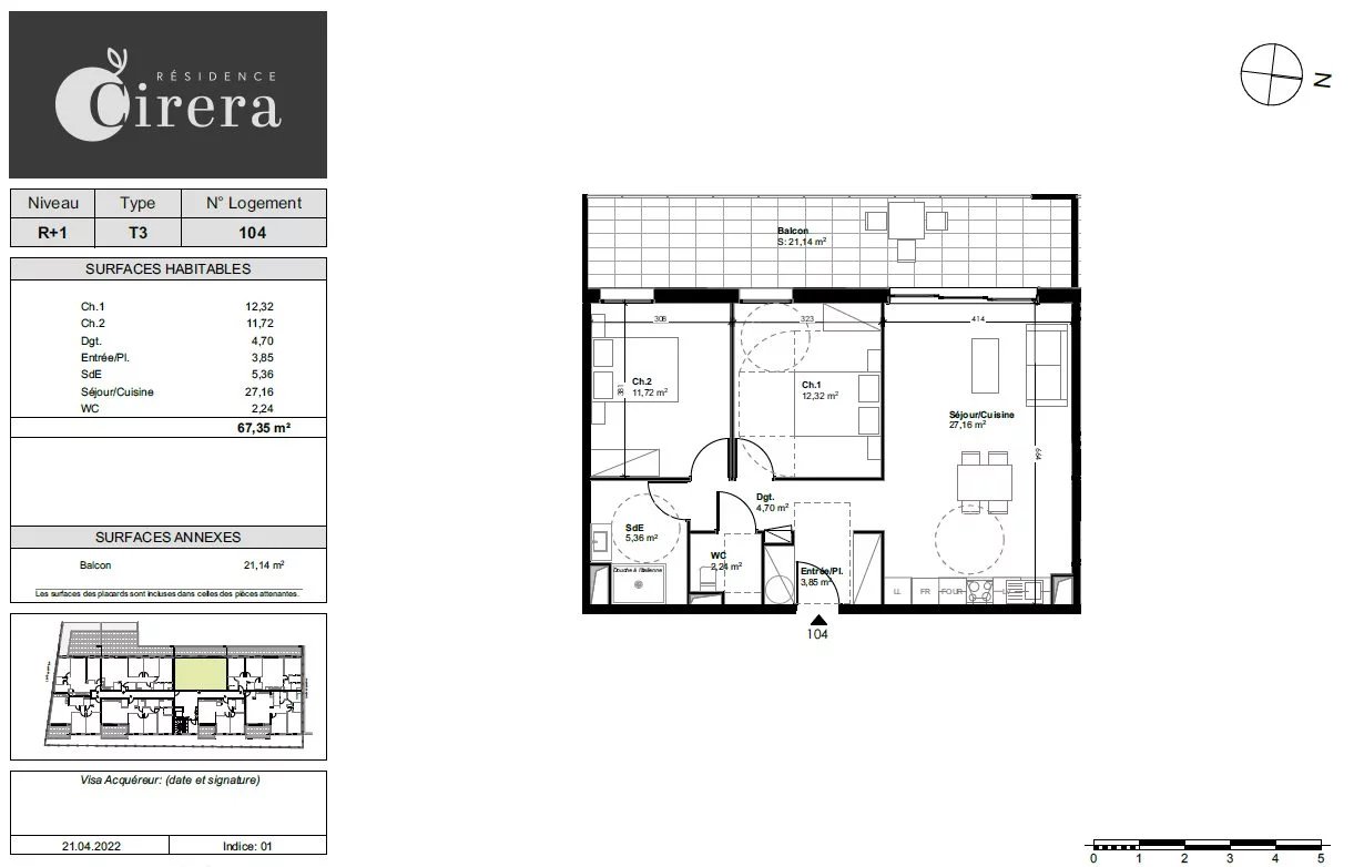 APT NEUF CERET CENTRE