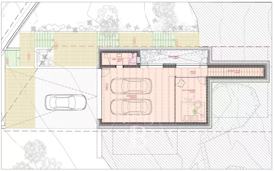 Exclusive project of bioclimatic contemporary style villa with sea views in Calonge, Costa Brava - picture 14