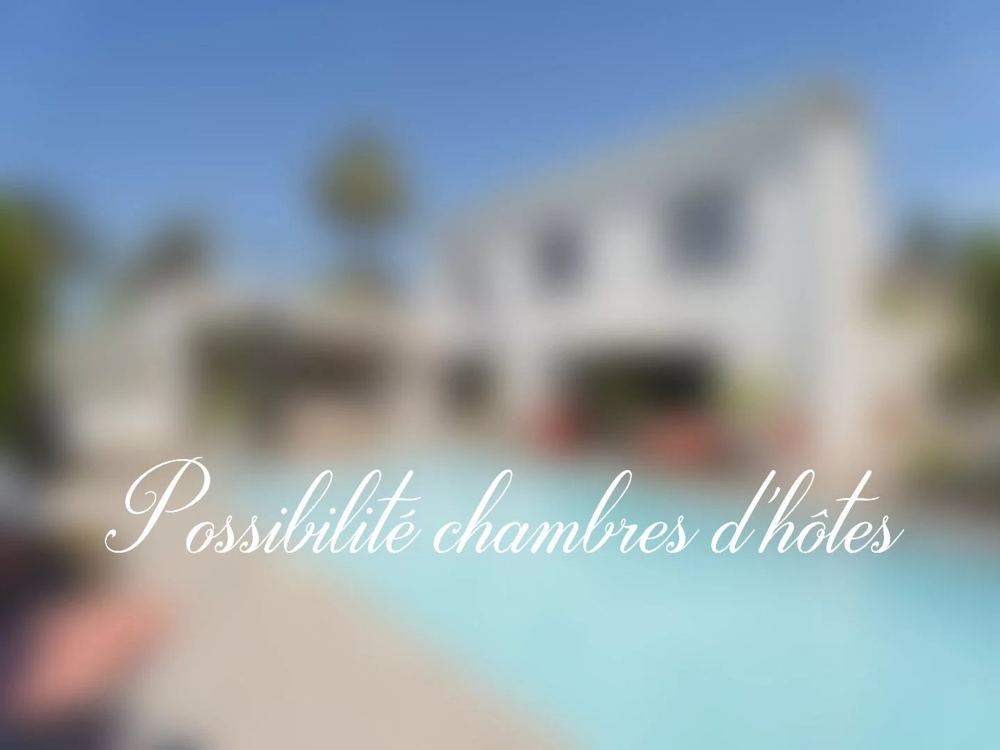Sanary-sur-Mer, villa avec piscine, 6 chambres, possibilité chambres d'hôtes, proche plage