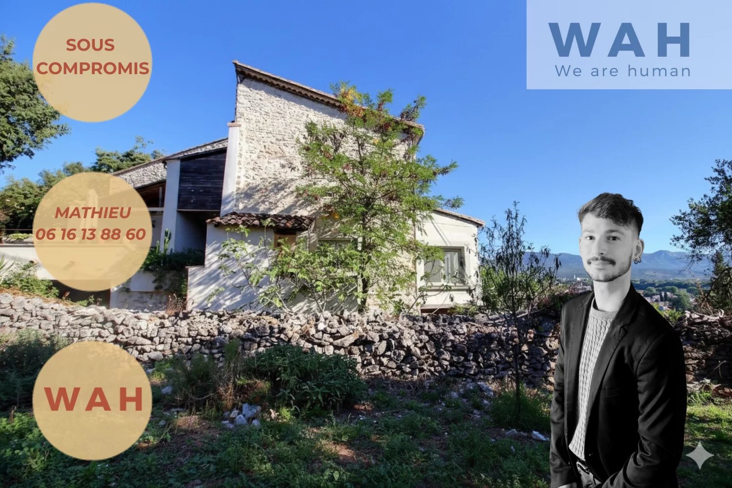 VENTE MAISON 5 PIÈCES AVEC PISCINE ET JOLIE VUE