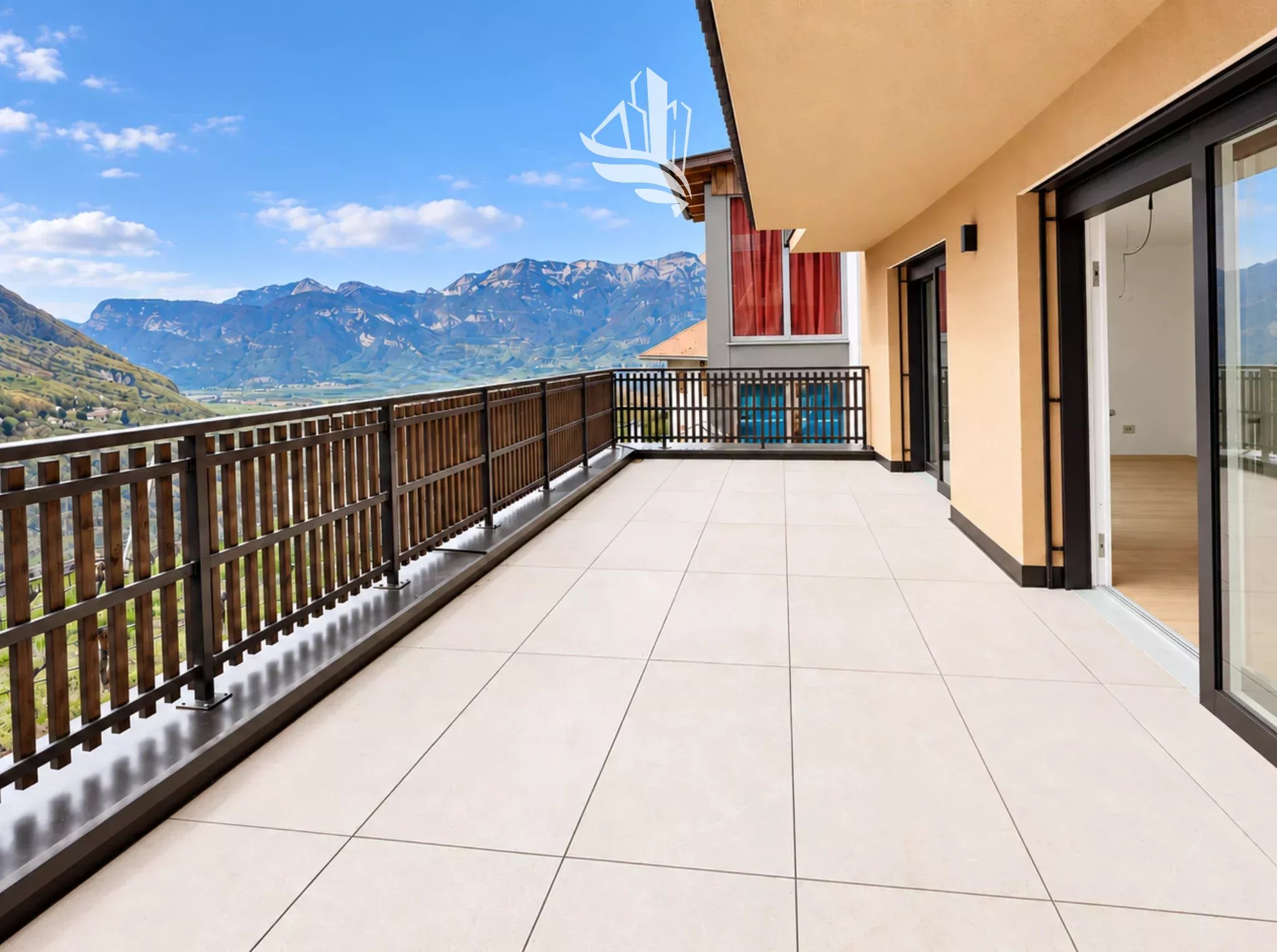 Montan-Glen: 4-Zimmer-Wohnung mit Panoramablick in ruhiger Sonnenlage