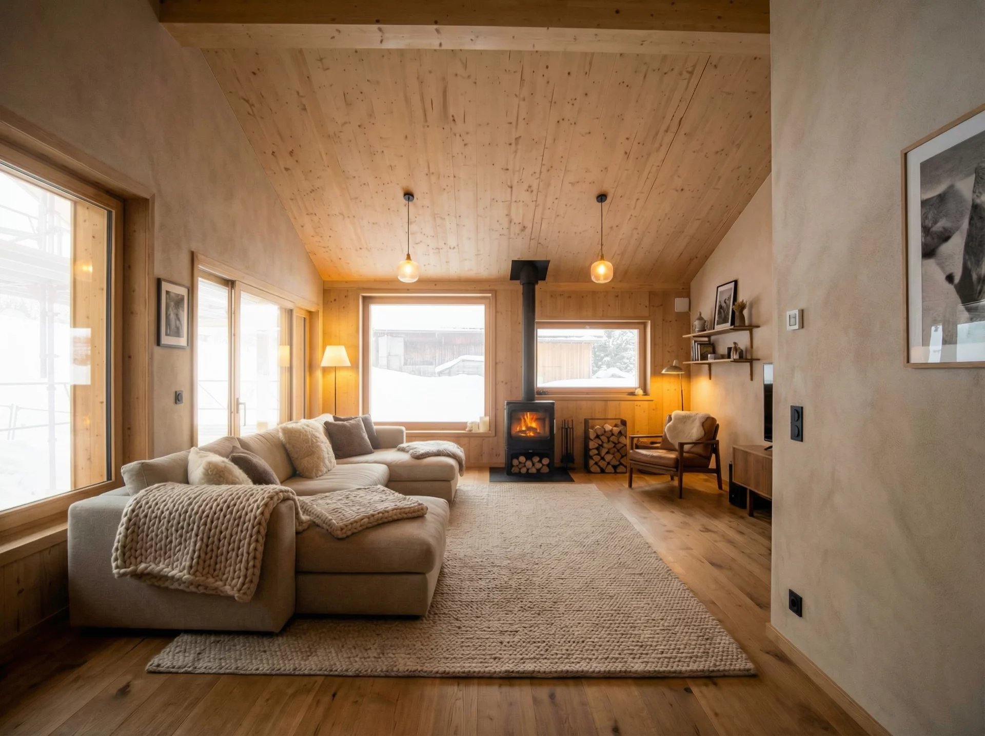 Charmant attique neuf avec immense terrasse !