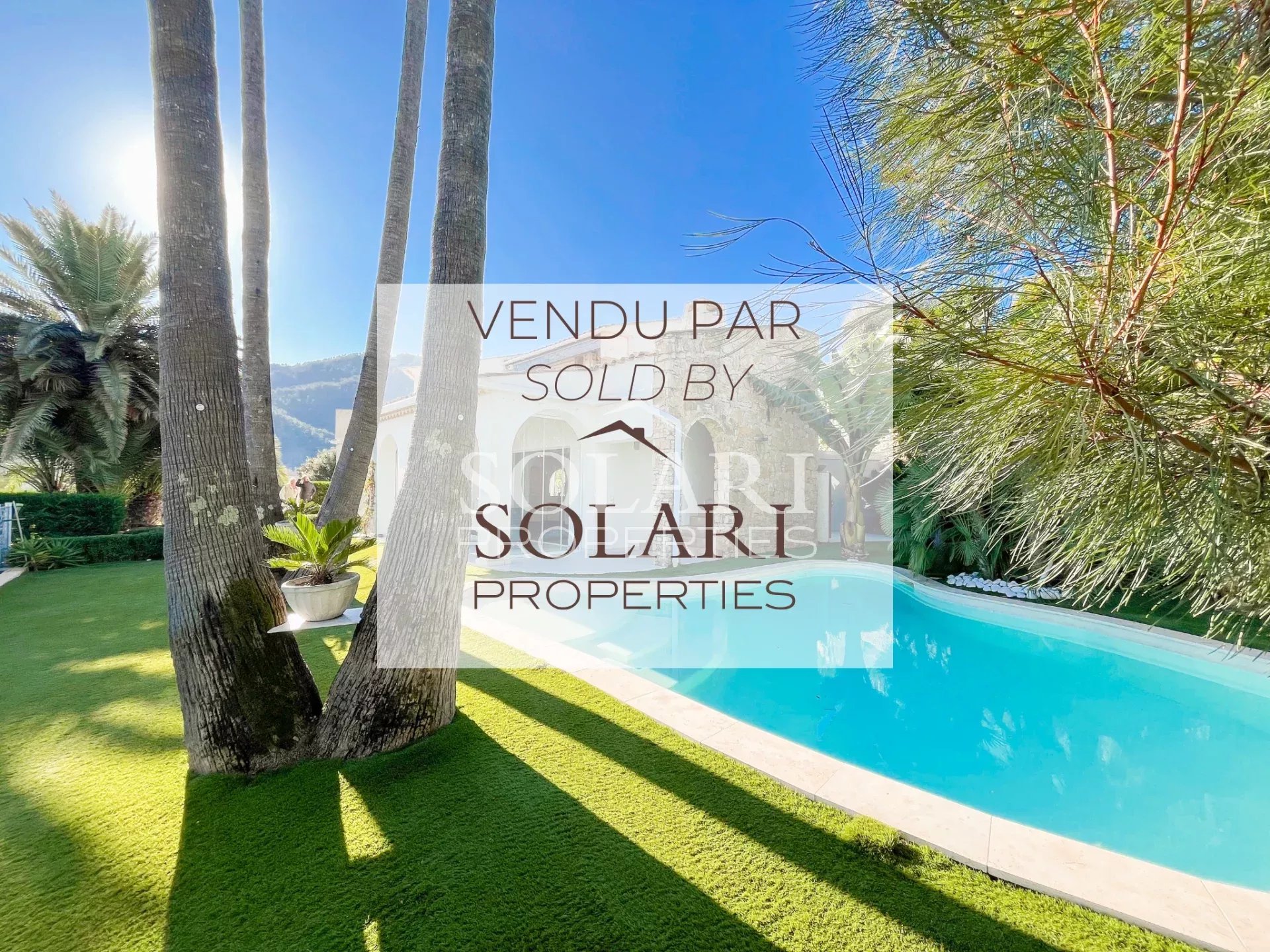 Villa avec piscine vue mer et Estérel