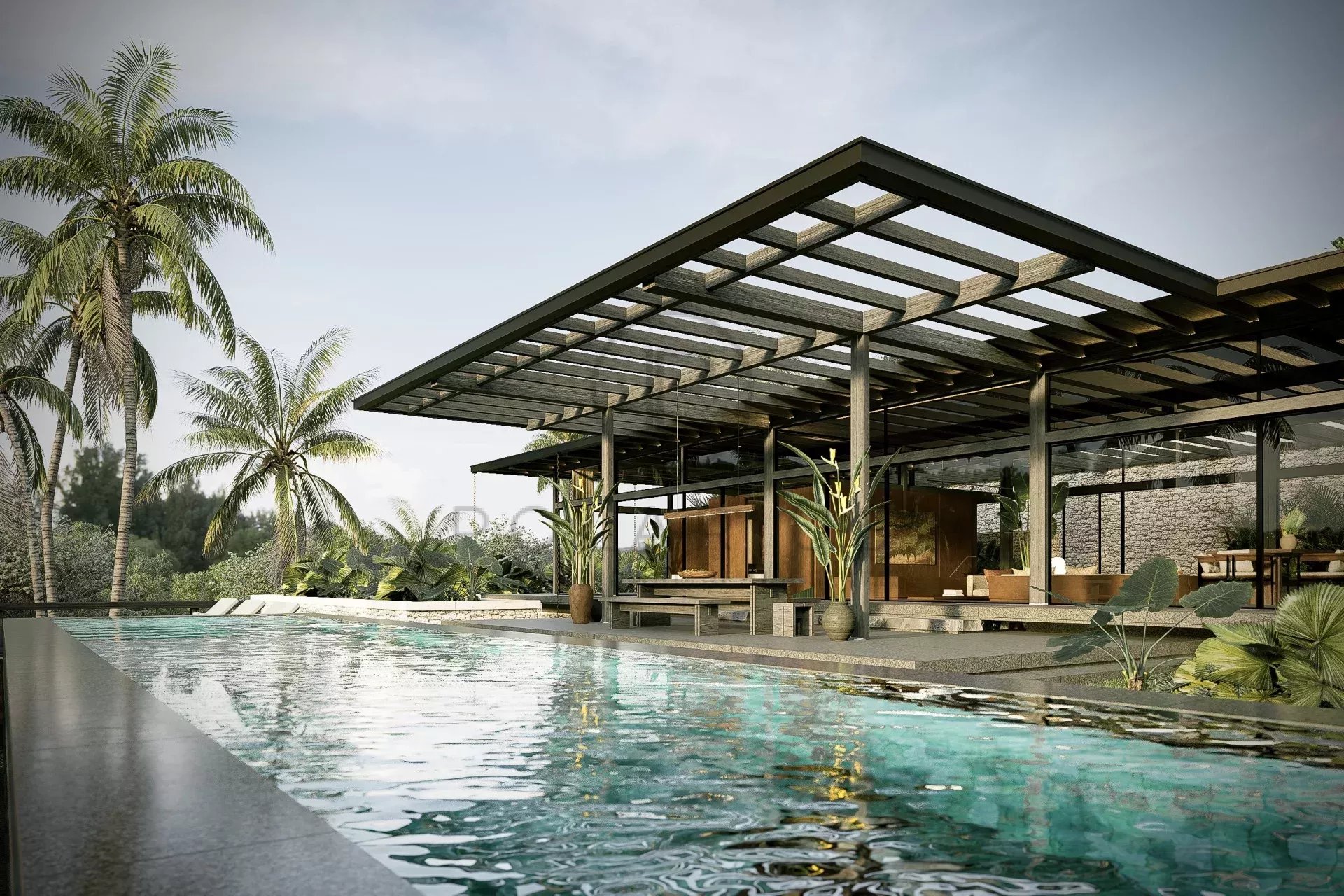 Modern Ocean View Villa, Uluwatu