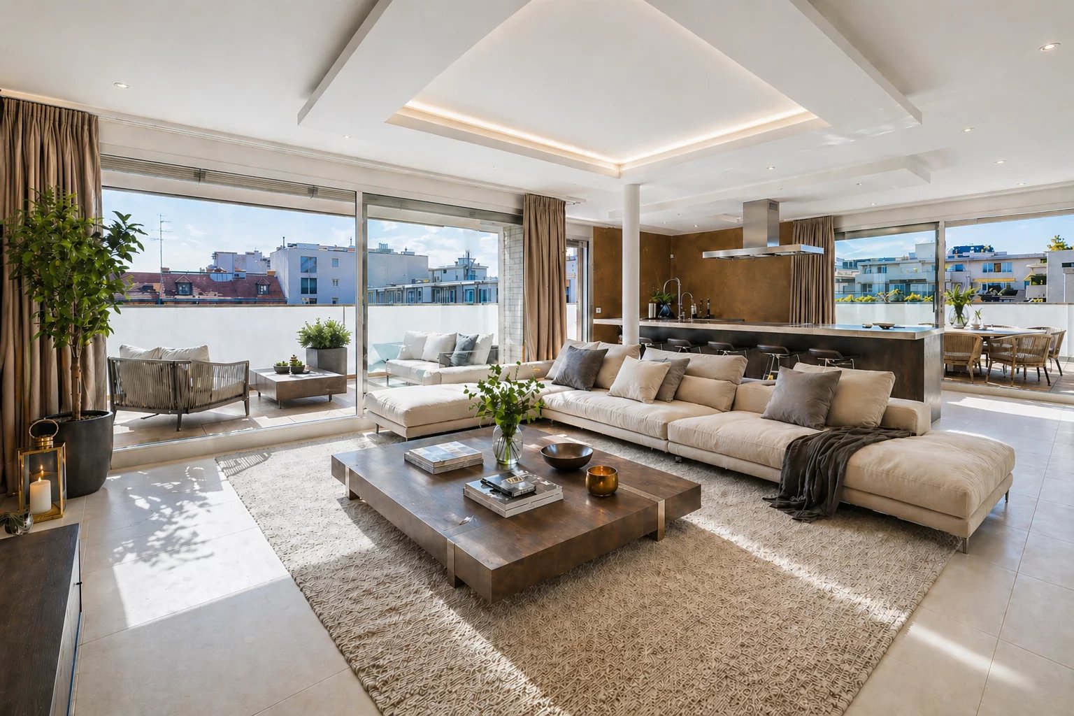 Exclusivité - Superbe attique contemporain au cœur de Saint-Jean