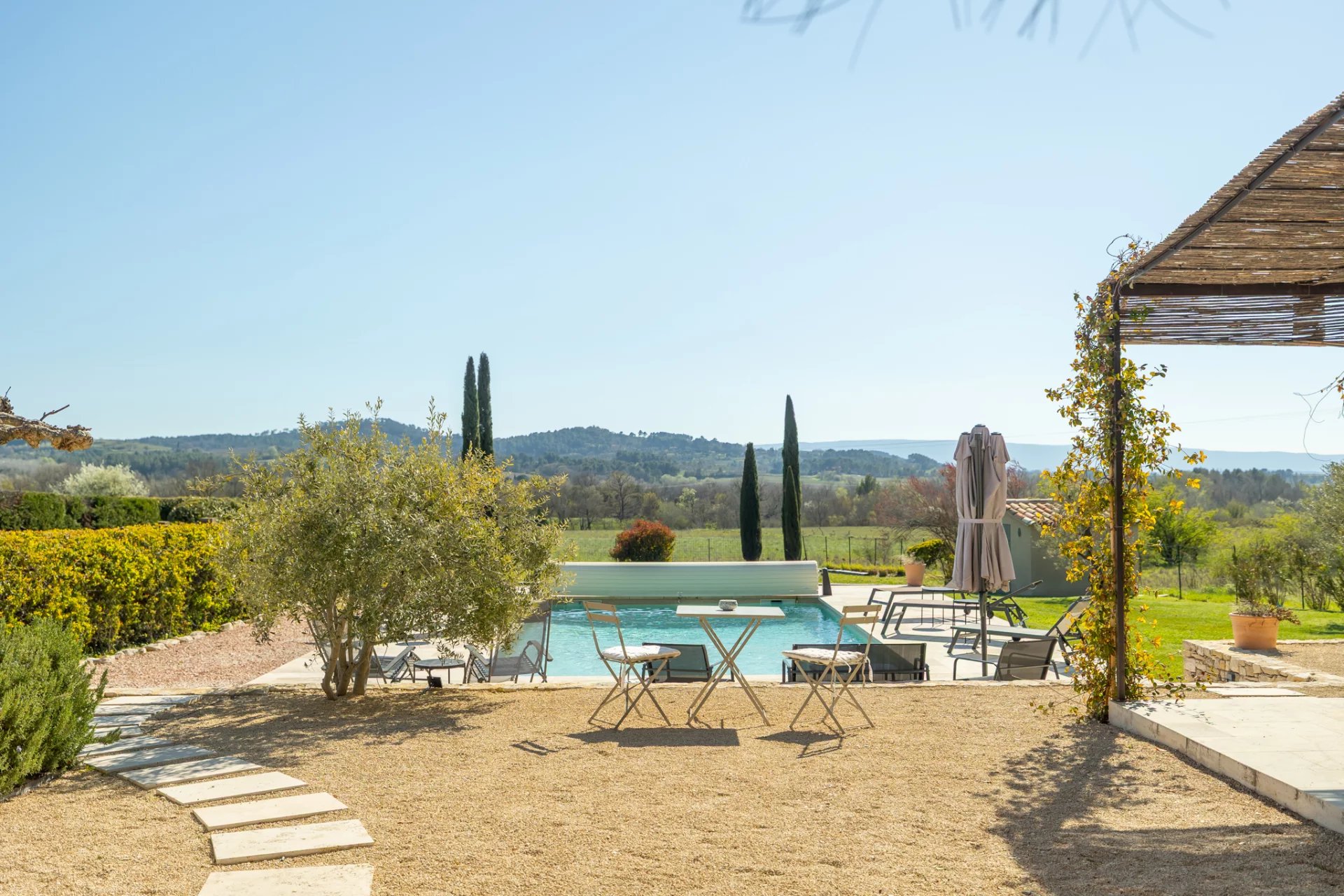 Roussillon - Charmante maison provençale avec piscine et vue exceptionnelle
