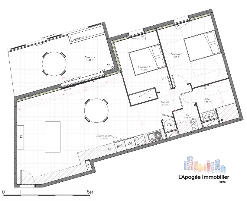 Agence immobilière de 