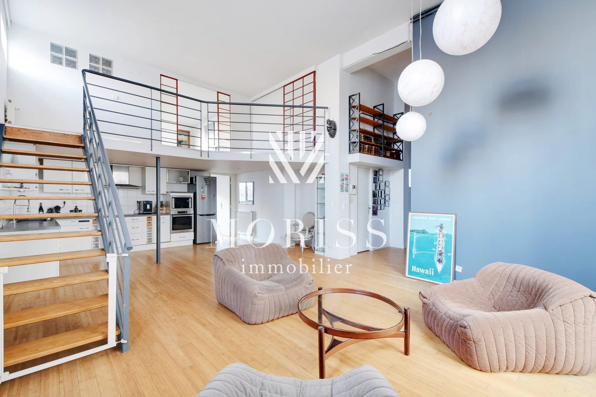 QUARTIER CROIX DE CHAVAUX / LOFT 114M2 + 19 M2 DE TERRASSE - Image Array