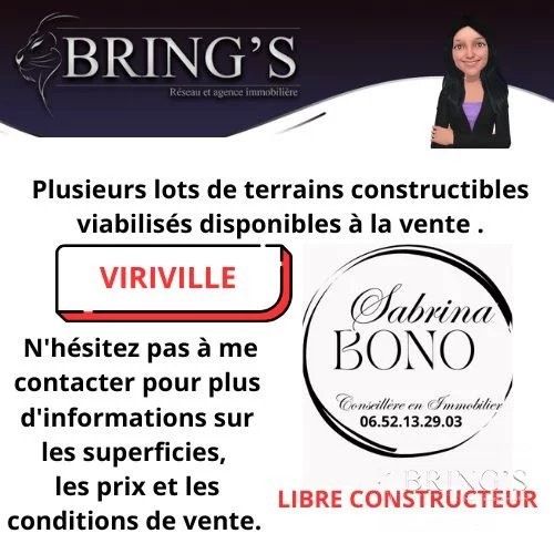 Vente Terrain constructible Viriville