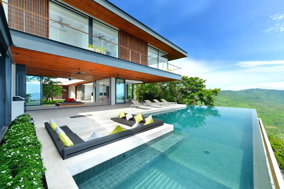 Superbe villa design à Bophut