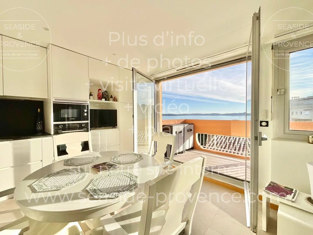 Appartement vue mer, dernier etage, expo Sud