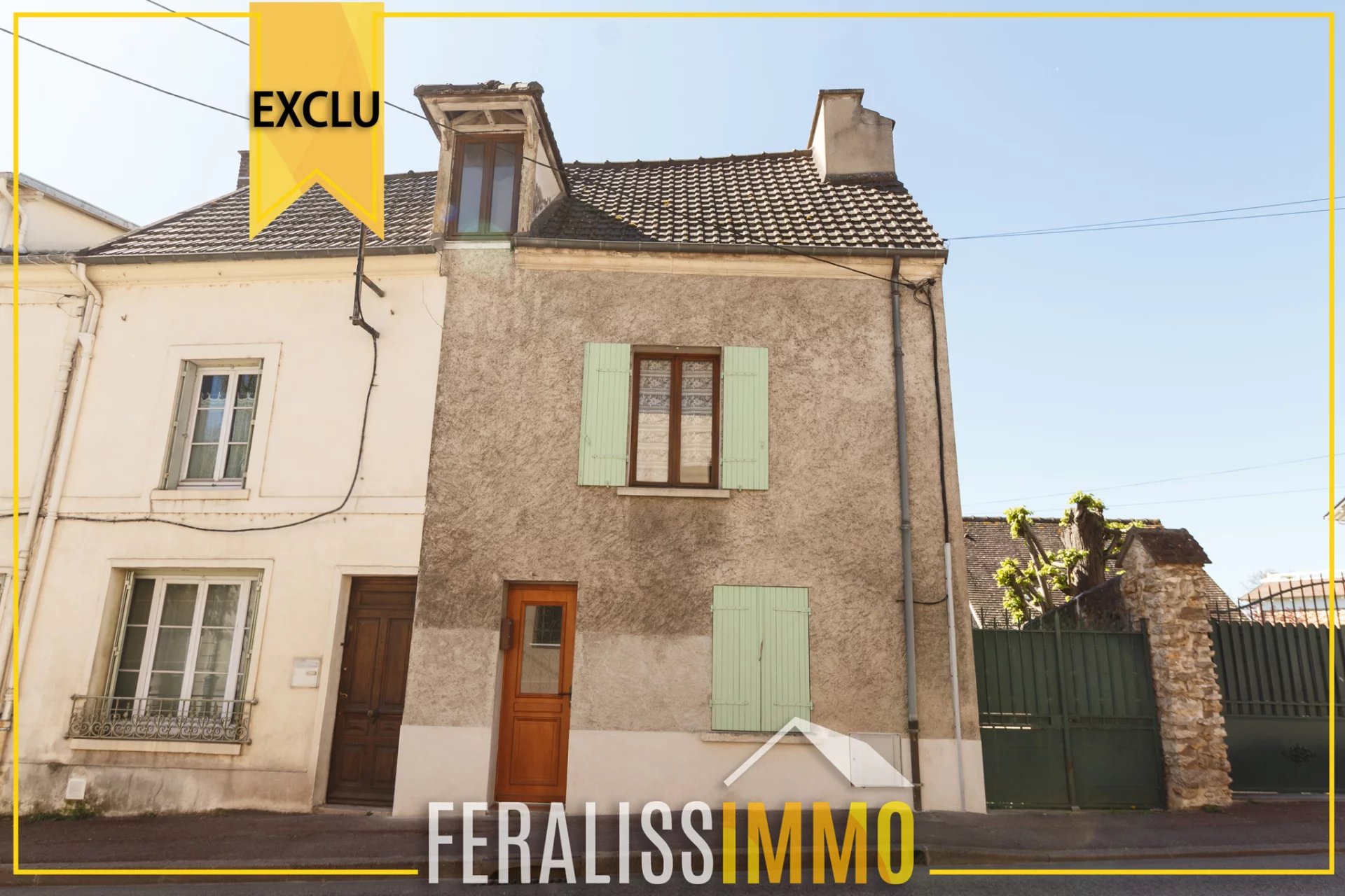 Maison de ville pleine de charme, idéale pour un premier ac