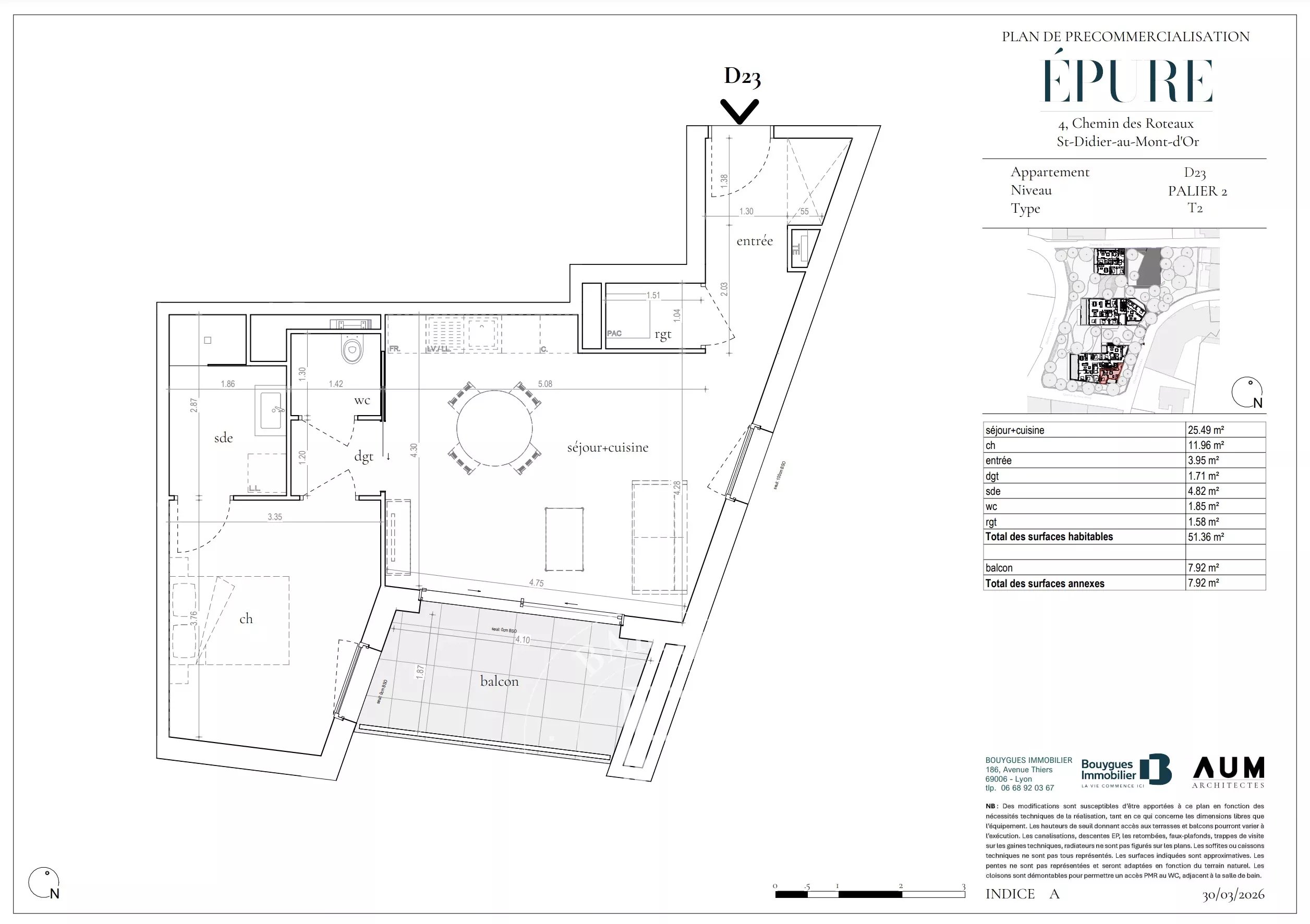 Appartement Saint-Didier-au-Mont-d'Or  -  ref 86915985 (picture 1)
