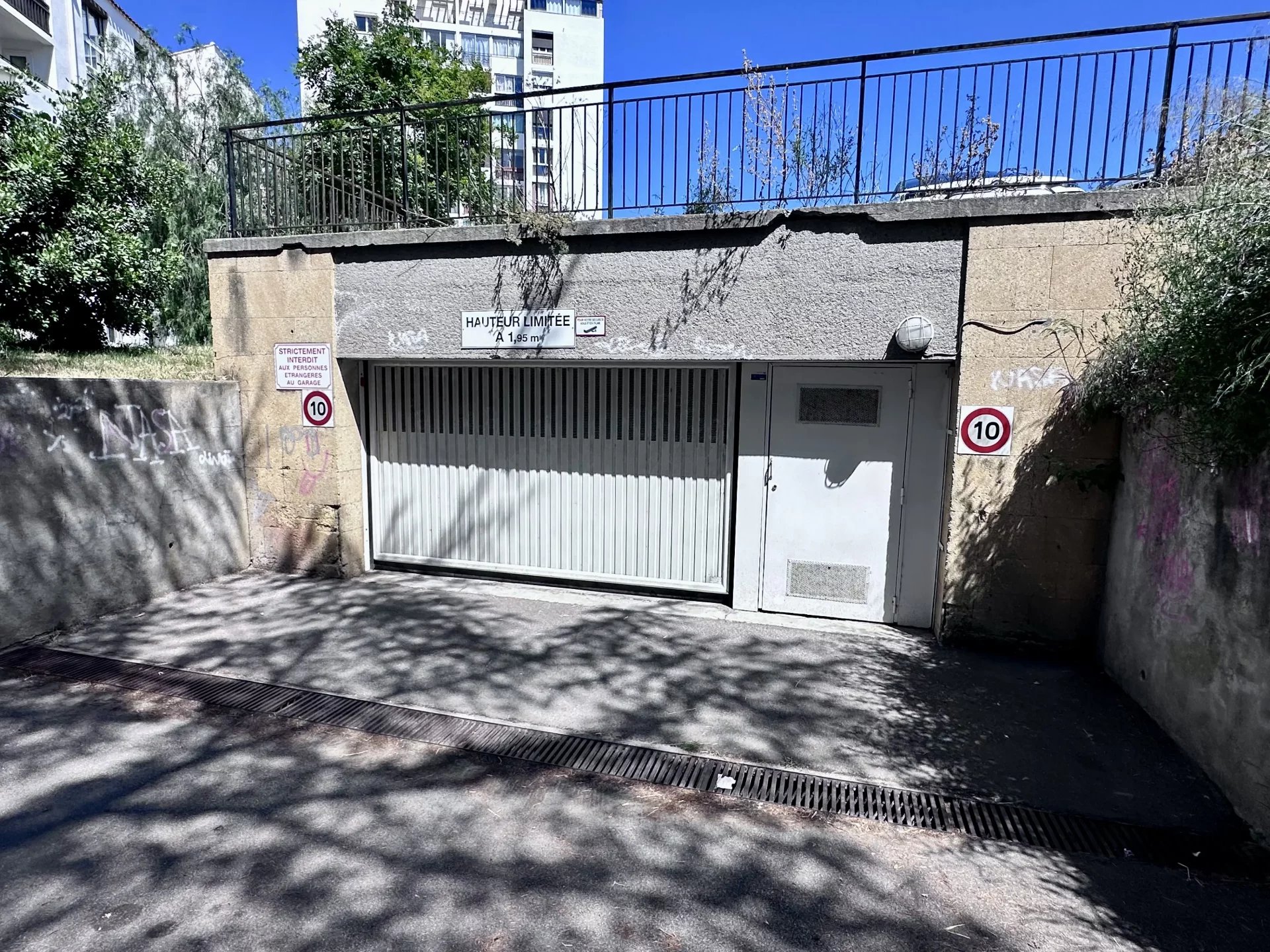 Garage en sous-sol