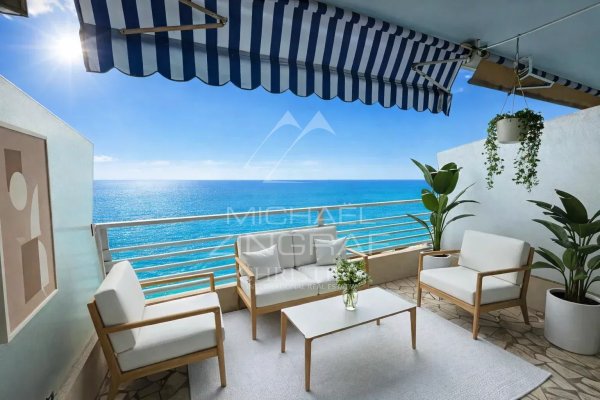 Roquebrune-Cap-Martin – Prestigious Seafront Apartment — photo 1