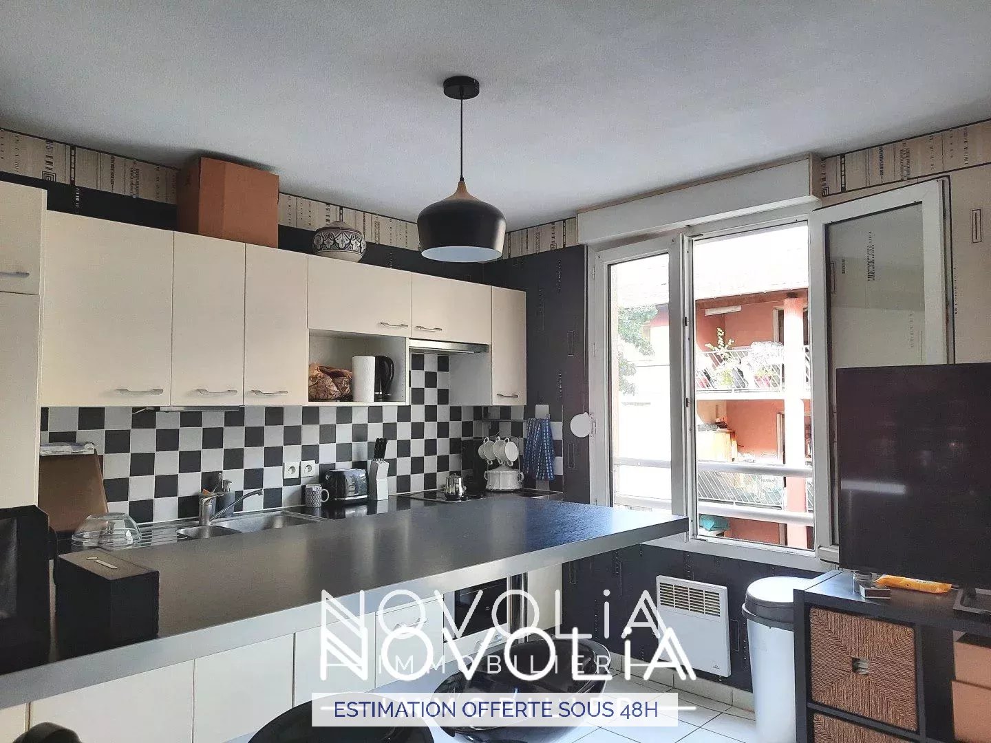 Achat Appartement Surface de 48.38 m/ Total carrez : 48 m, 2 pices, Villeurbanne (69100)