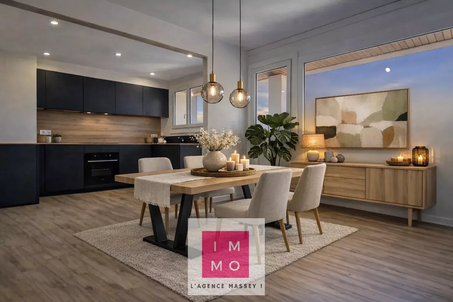 Agence immobilière de 