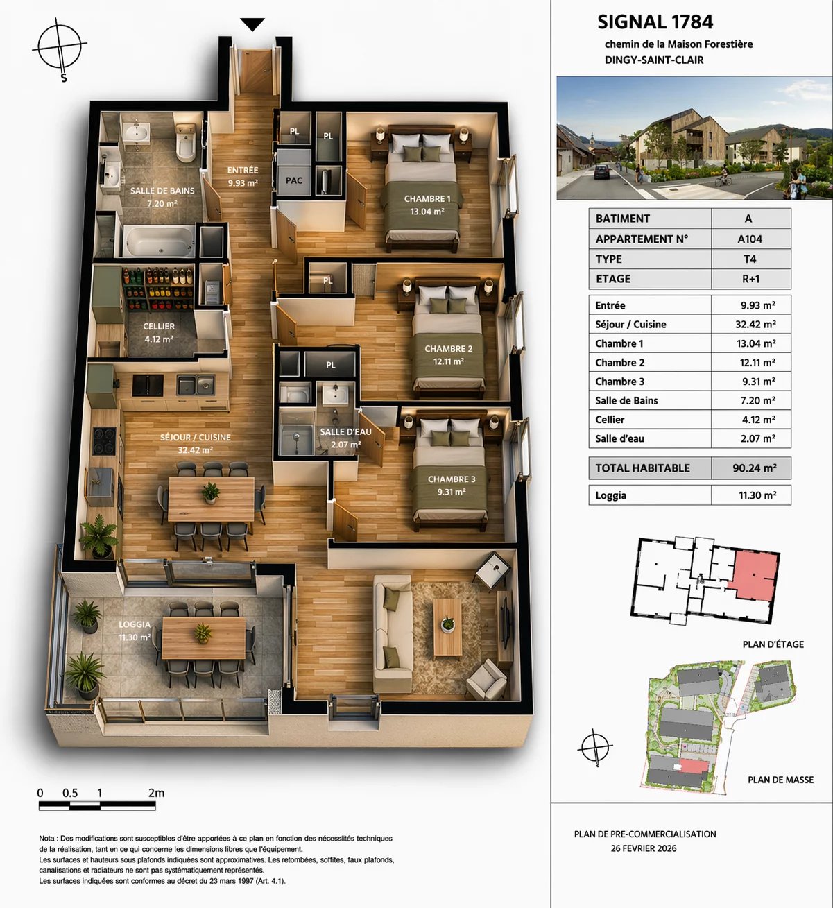 Maison à vendre, 4 pièces, 90 m², Dingy-Saint-Clair
