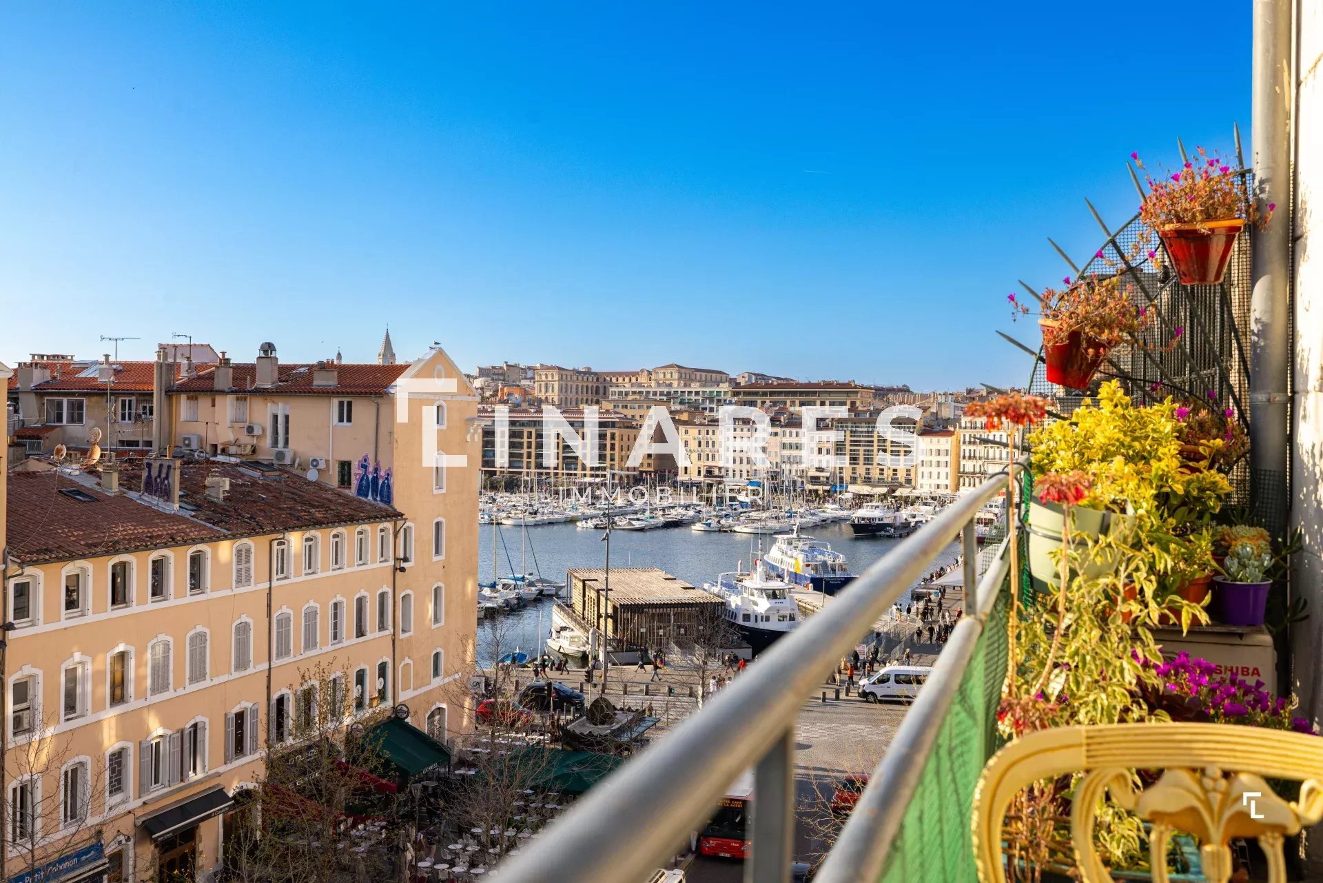 LE MAJESTIC DU VIEUX PORT - Appartement T3 de 120m2  - Balcon Vue Panoramique - 13001 Vieux-Port