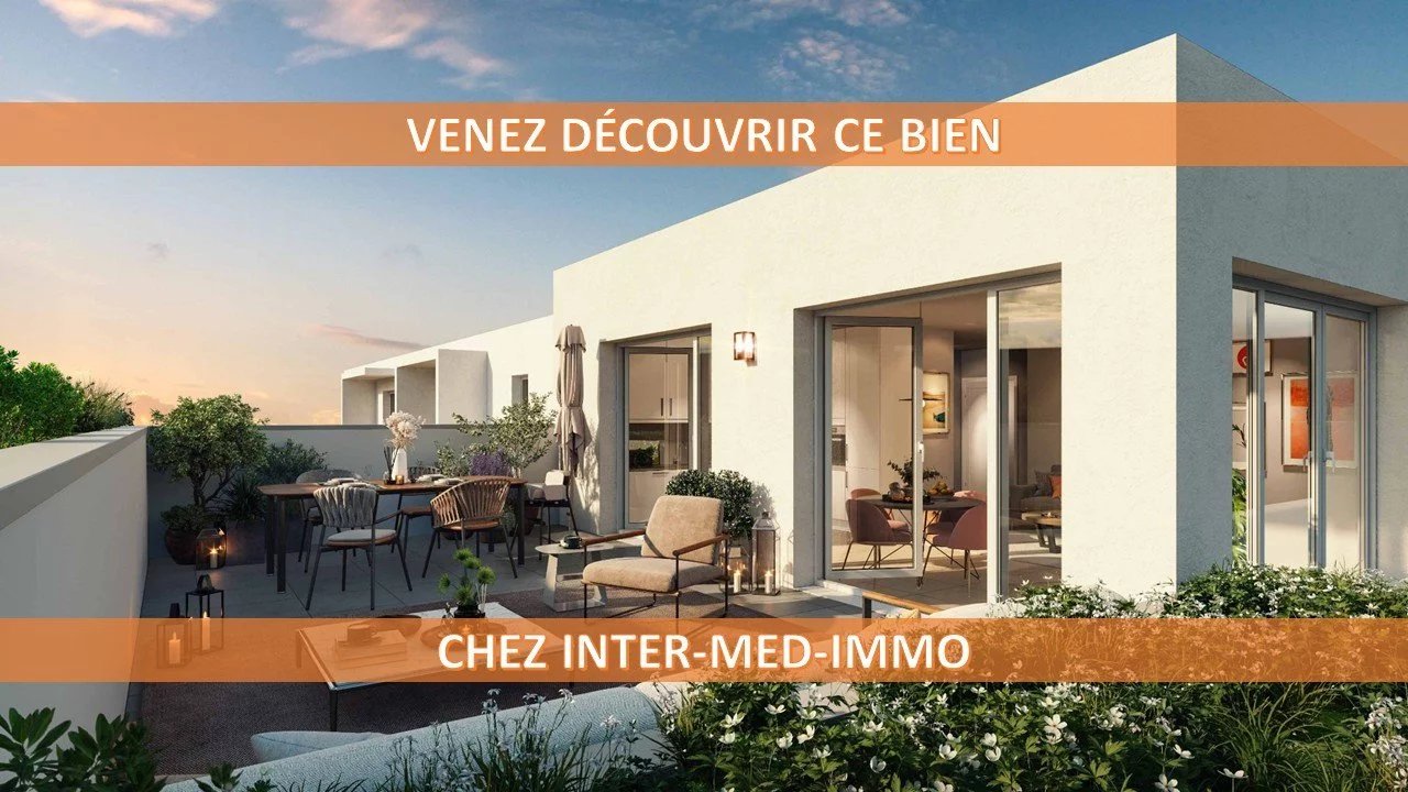 Agde - résidence Hémera - Appartement T3  Rez de chaussée avec terrasse et 2 parkings.