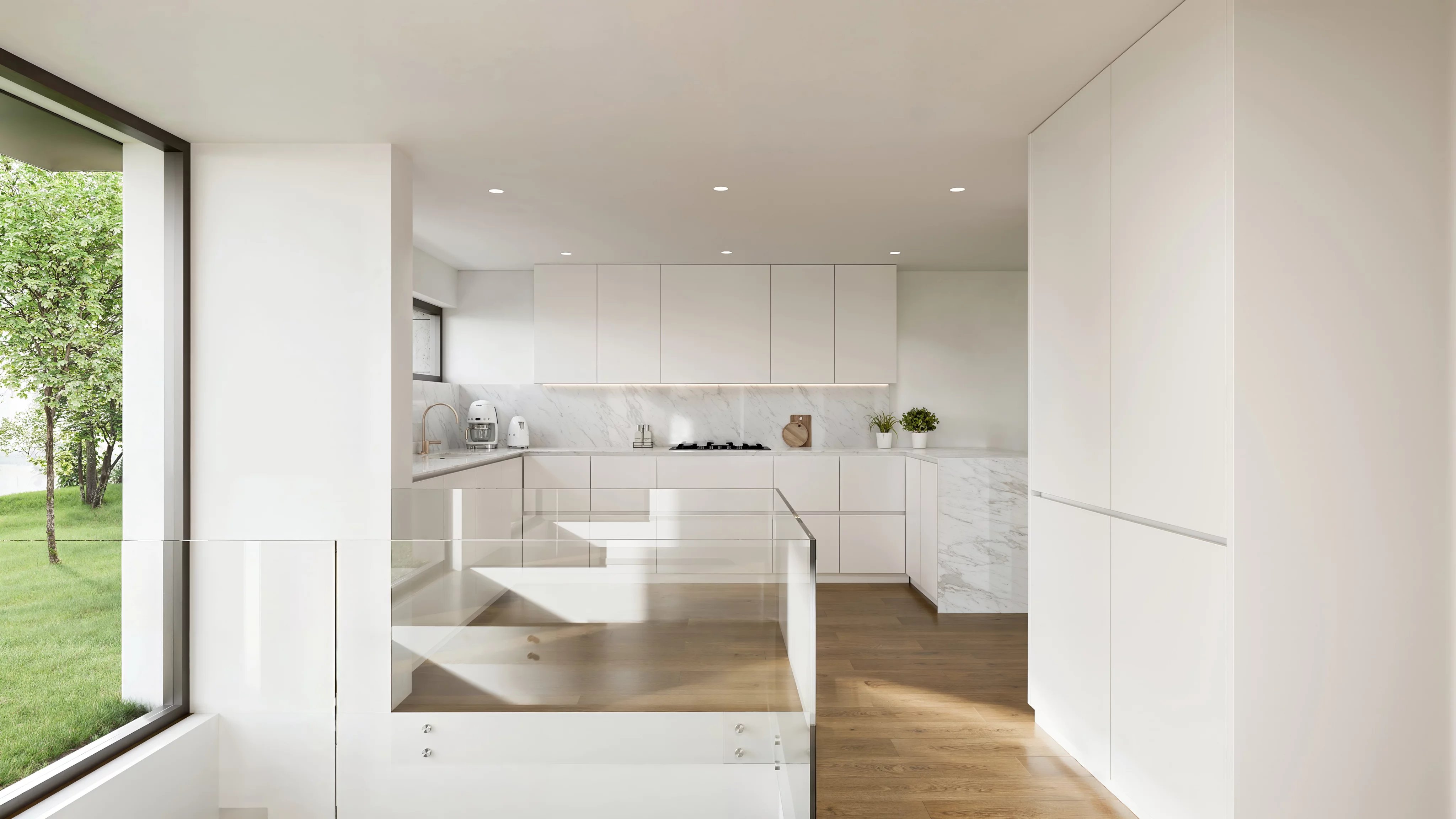 Exclusive Off-Plan development of four contemporary townhouses in Pinchat, Carouge