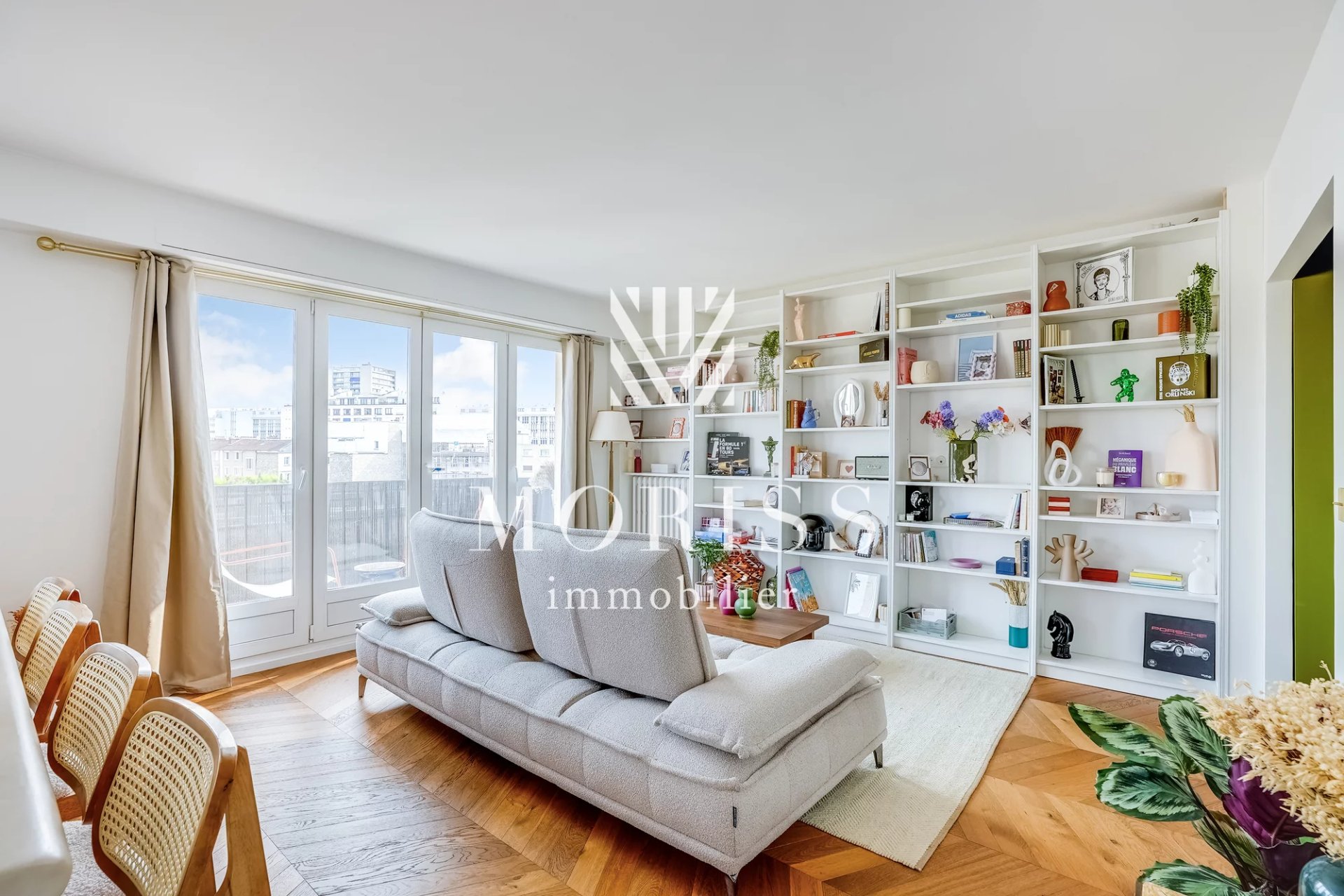 Bel appartement familial re fait à neuf par architecte - Boulogn - Image Array