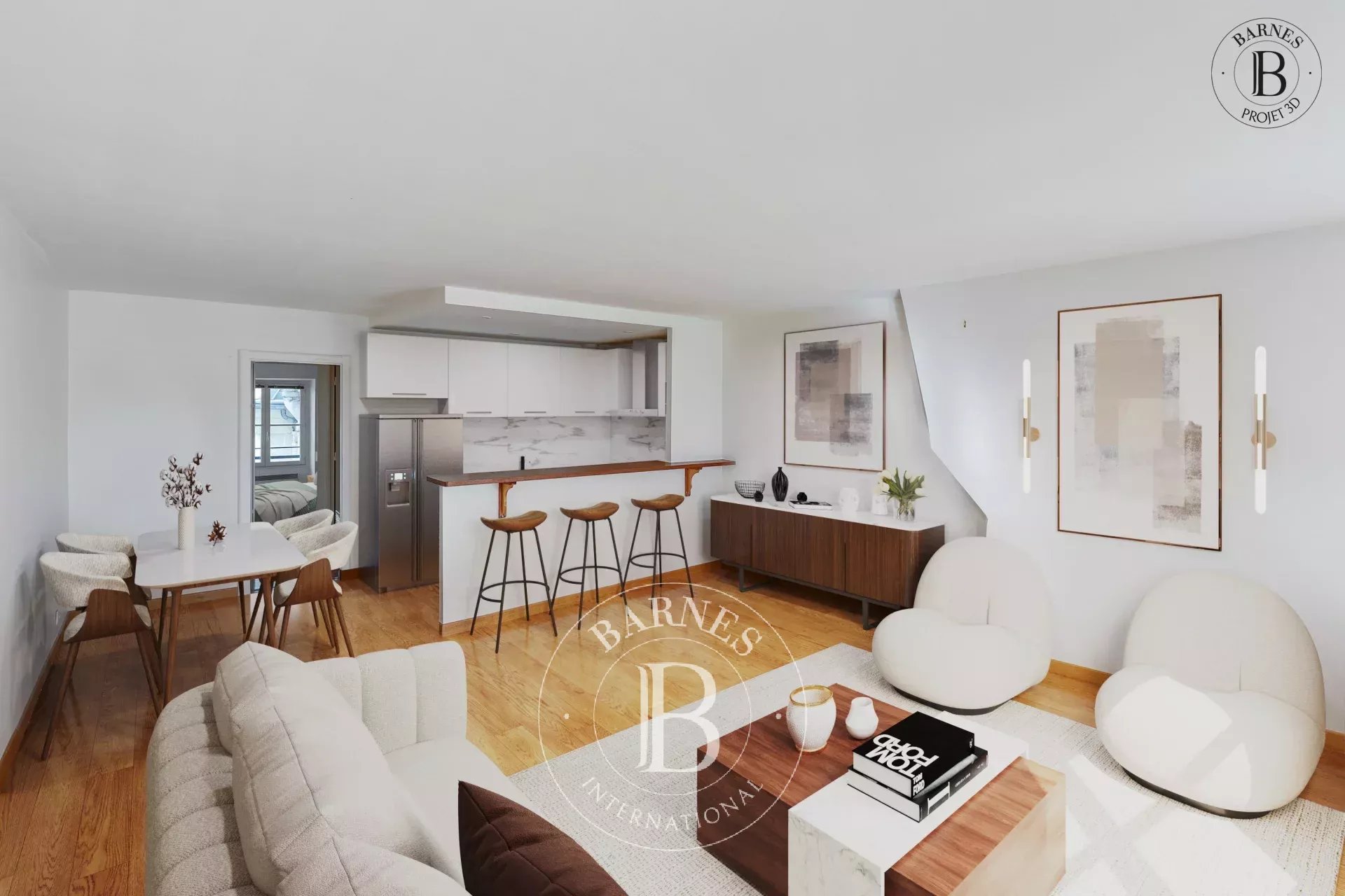 Paris 6 - Dragon - 2 rooms - top floor - view - picture 12