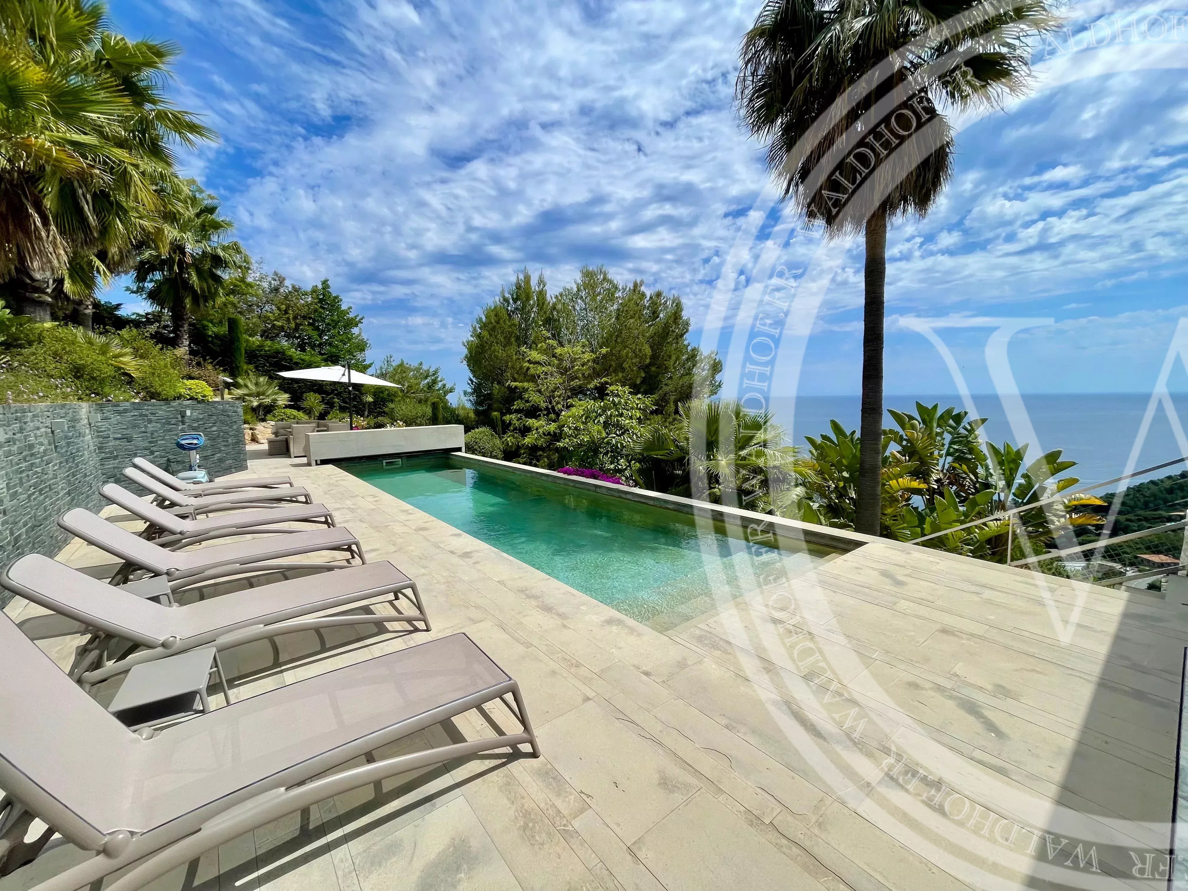 Villa eccezionale con vista mare - Tenuta con sicurezza 24 ore su 24 a 7 minuti da Monaco