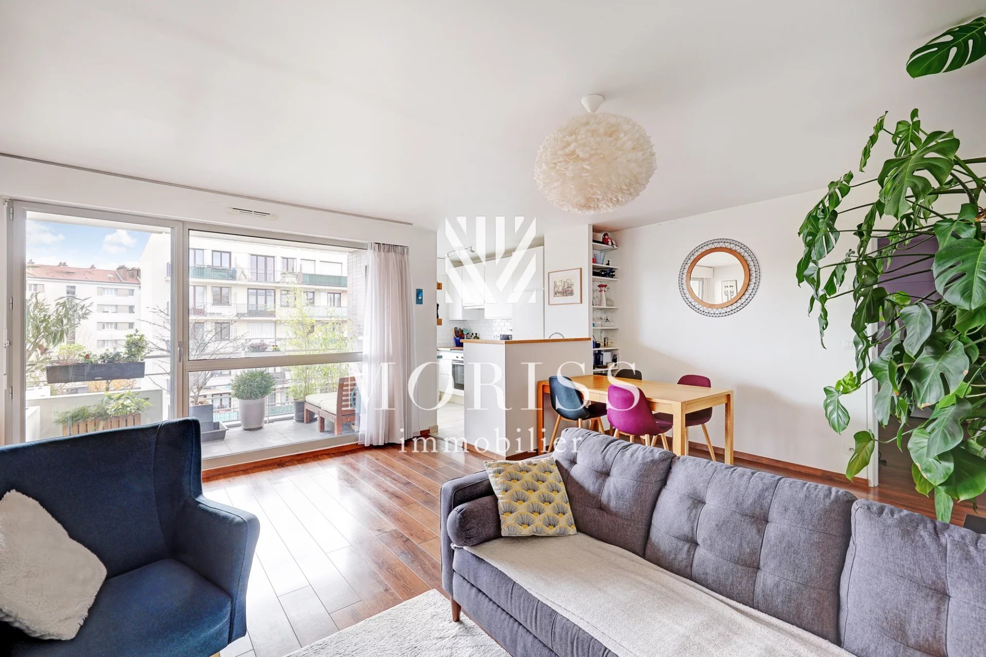 APPARTEMENT 3 PIECES DE 70 m2 AVEC TERRASSE - RUE DE VITRY - MAI - Image 1