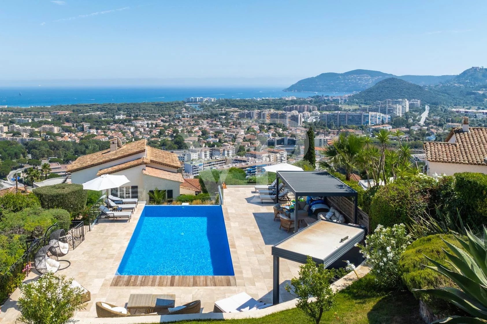 Baie de Cannes - Vue mer panoramique