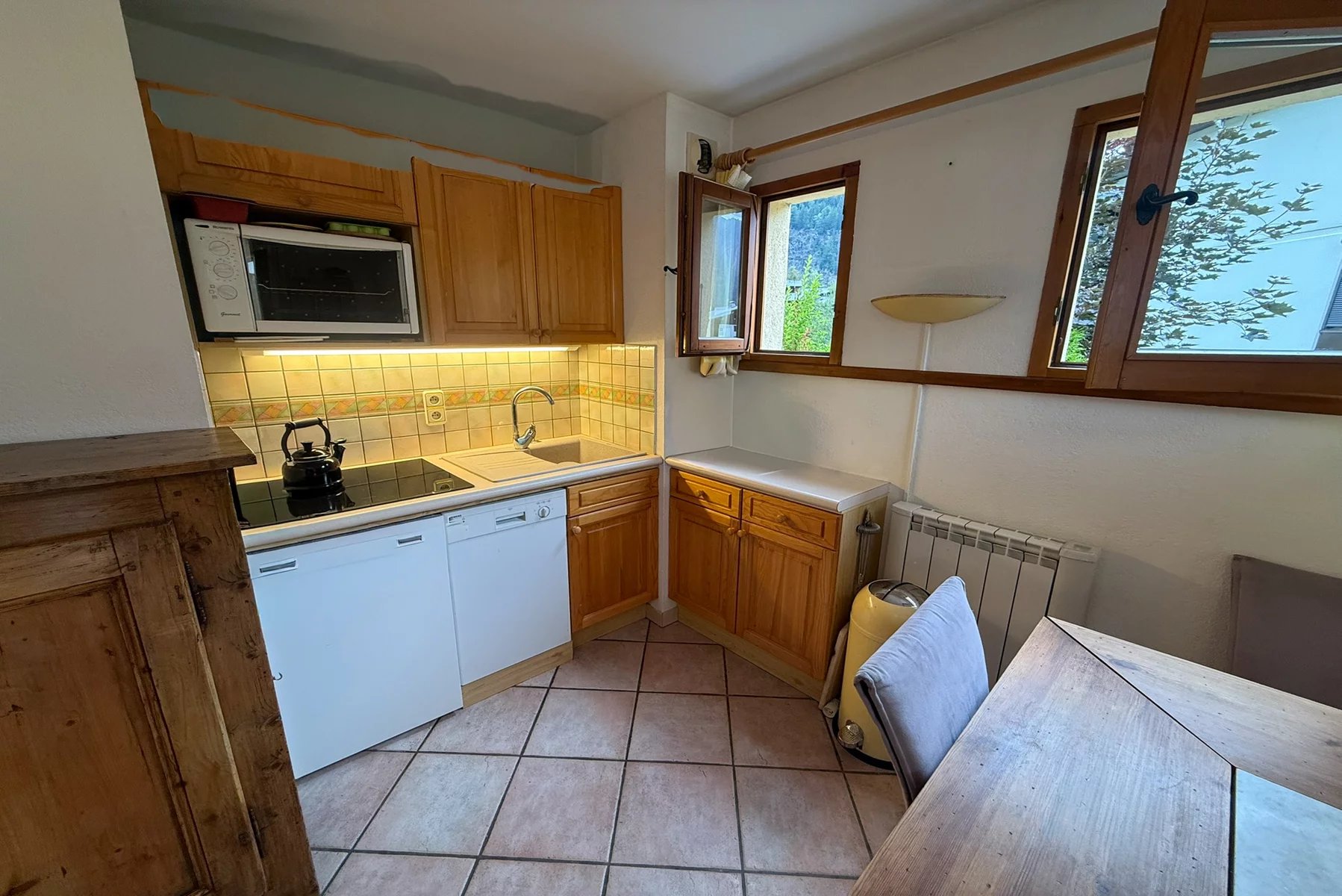 Photo of LES HOUCHES - 2 Bedroom apartment with a garden right next to the Prarion lift