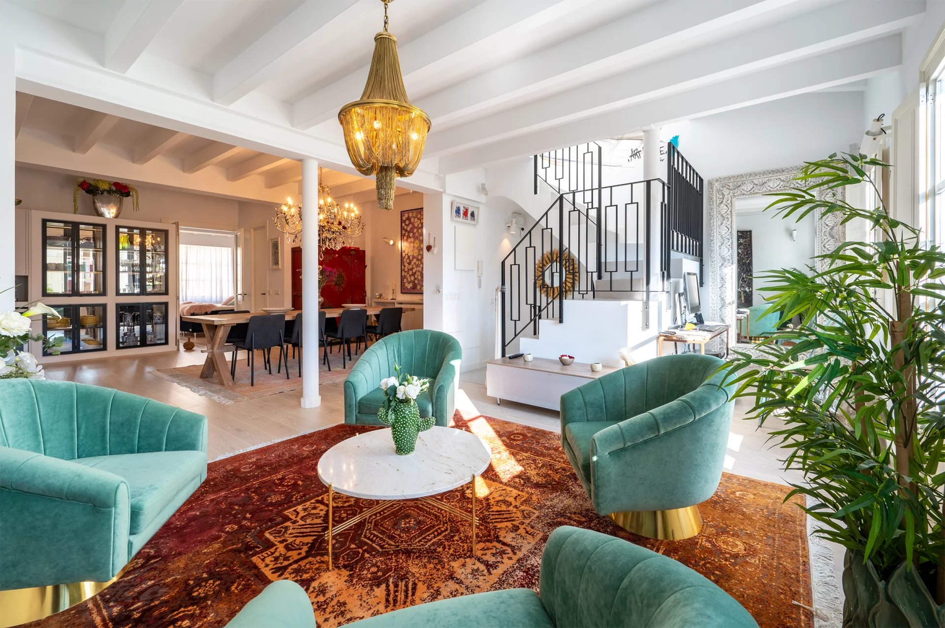 Unique Designer Duplex Penthouse with Terrace