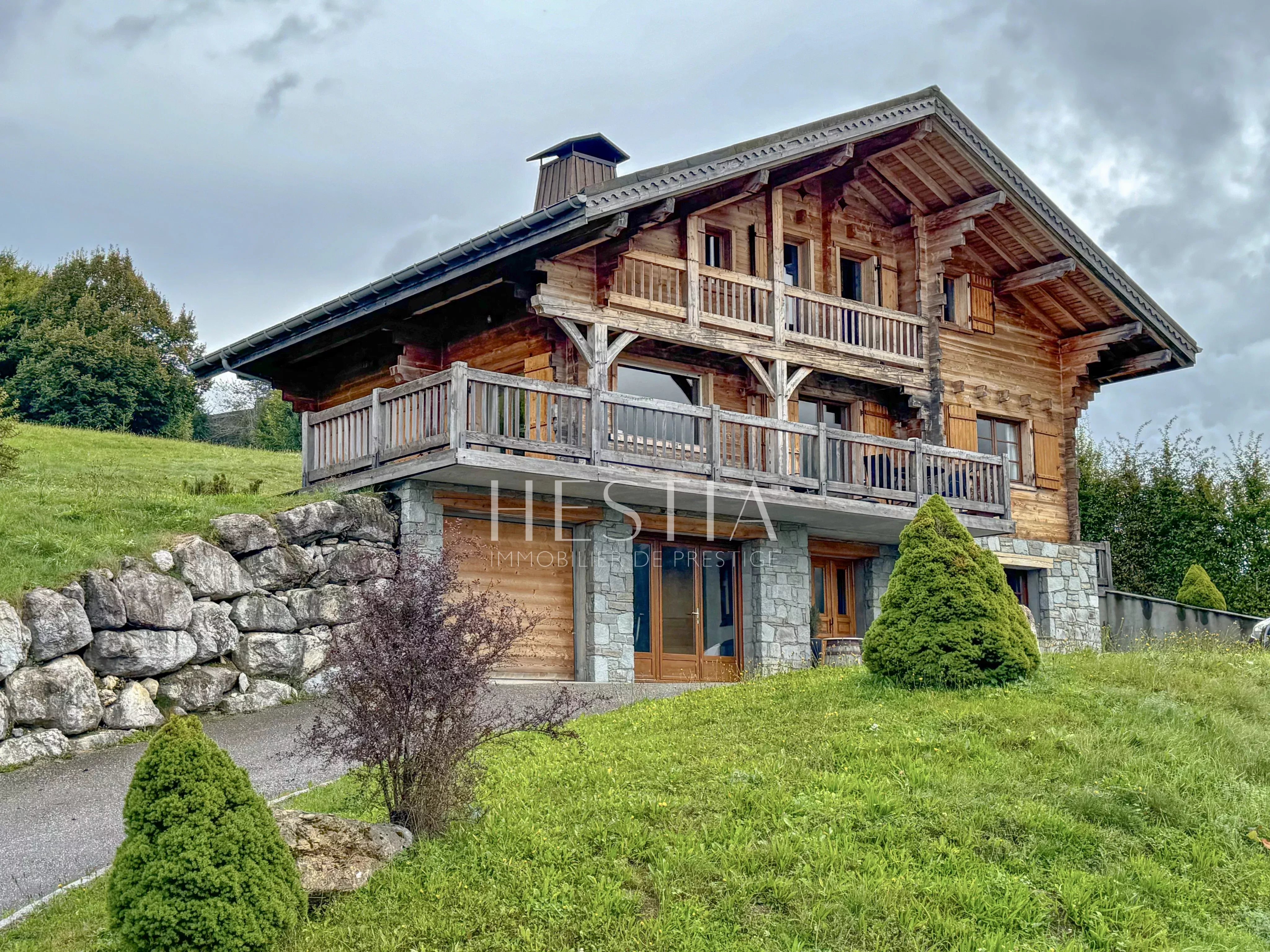 Chalet individuel avec vue dégagée