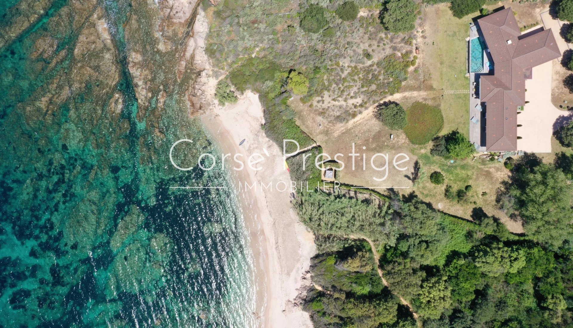 luxury villa for rent with swimming pool – porticcio image1