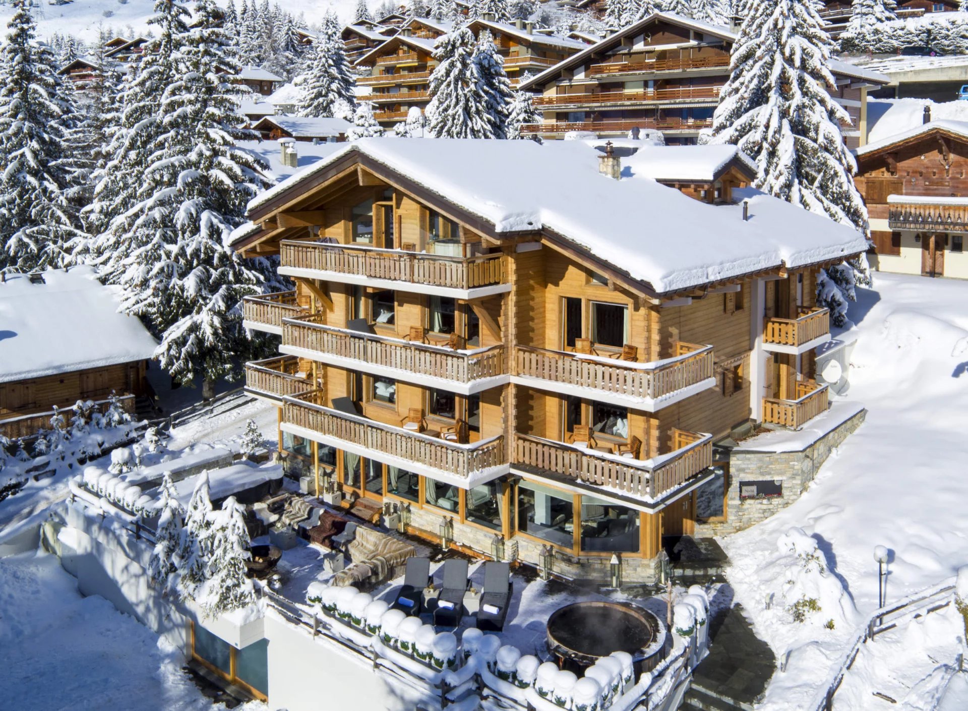 Verbier - Alquiler vacacional - Chalet - 26 Personas - 13 Habitaciones - 13 Baños - 1080 m² - Piscina