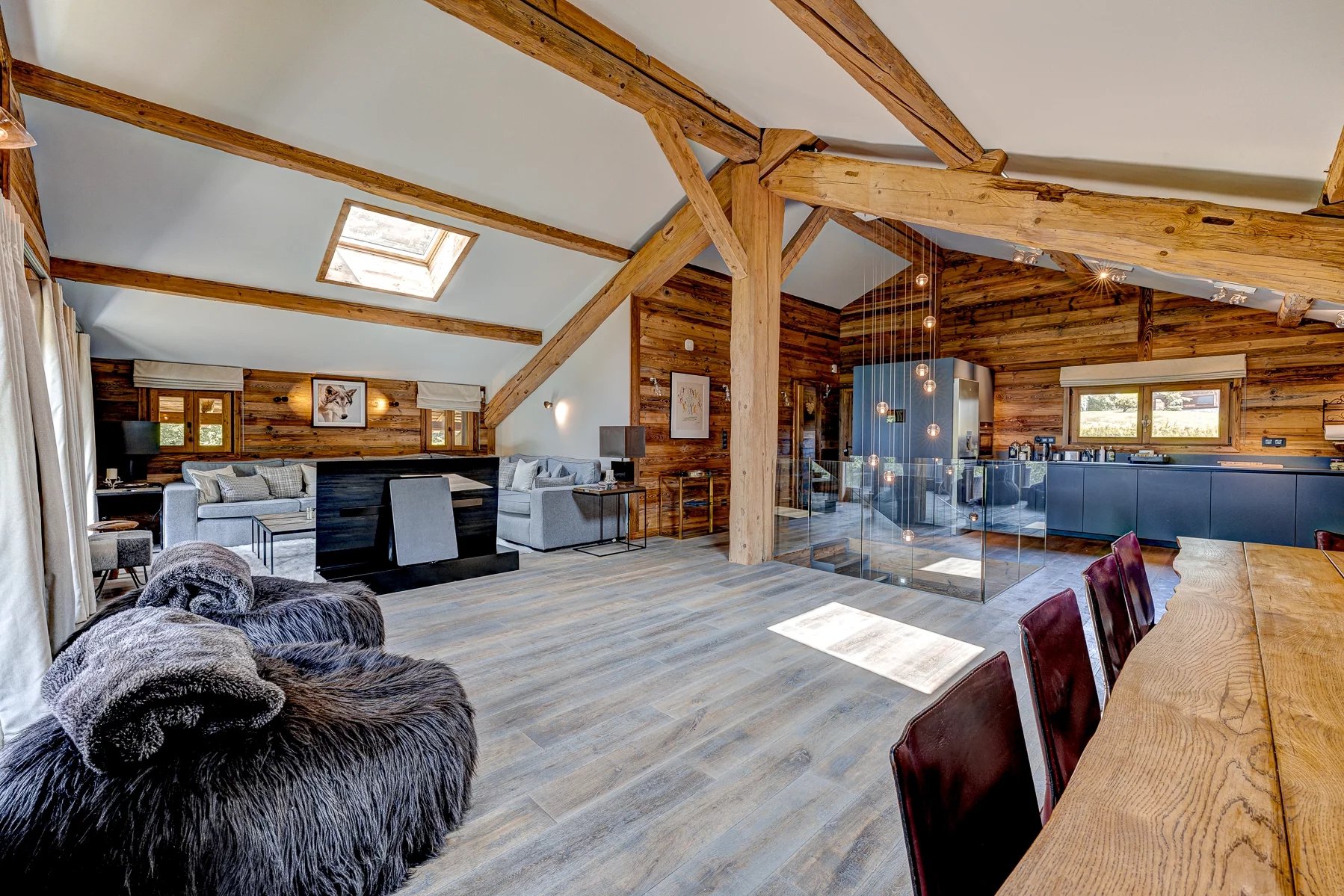 Photo of LES CARROZ - A magnificent, recently renovated 6-bedroom farmhouse in Les Carroz