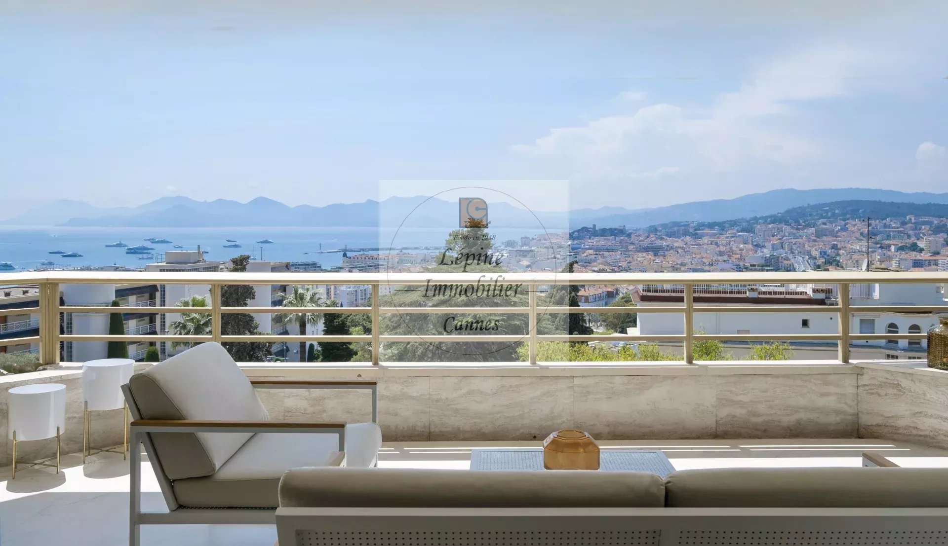 CANNES BASSE CALIFORNIE | Vue Mer & Estérel – 4 Pièces de Standing