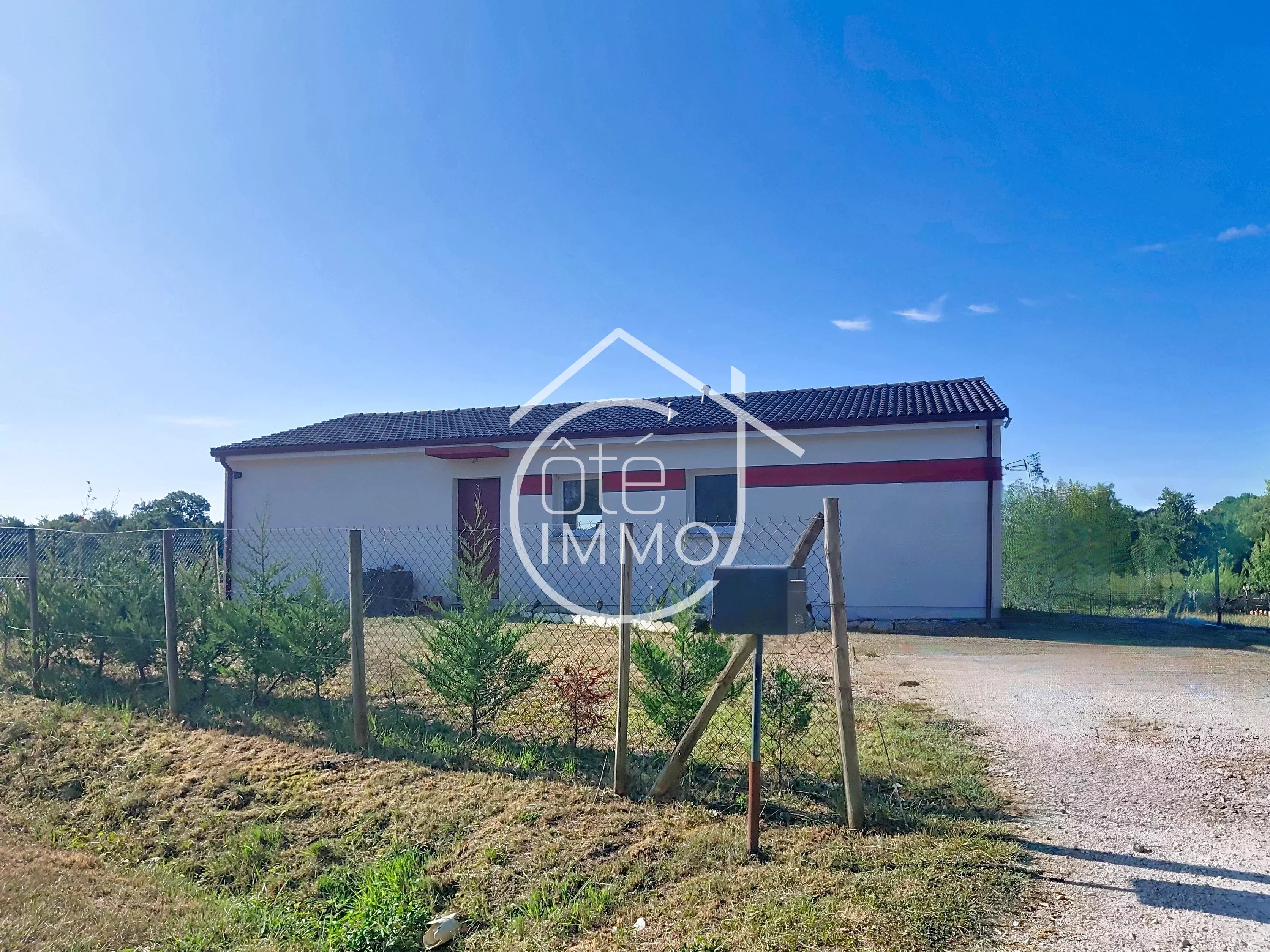Montazeau : Maison contemporaine de 2025 – 99 m² – 4 chambres – Terrain de 1 902 m²