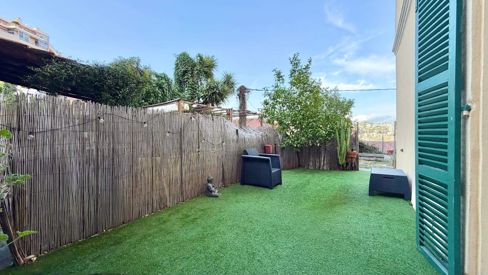NICE PESSICART – 3 PIÈCES 45 m² – TERRASSE PRIVATIVE – JARDIN 300 m² – VUE DÉGAGÉE