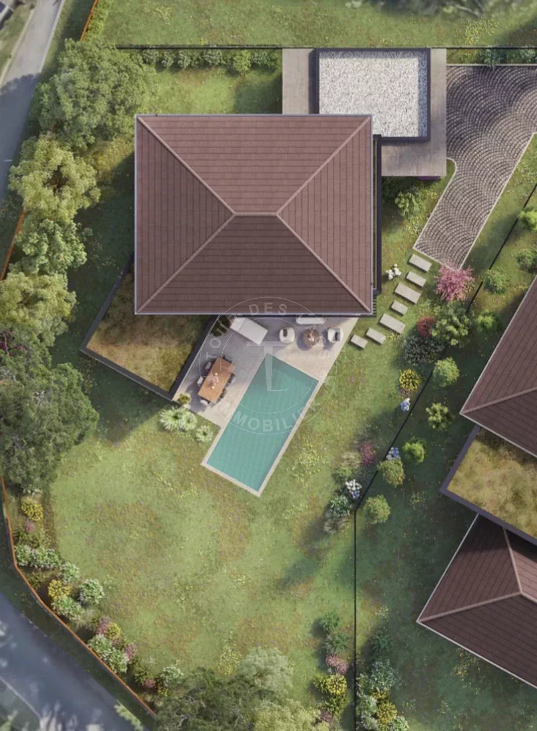 Maison contemporaine 6 pièces avec possibilité de piscine à Annecy