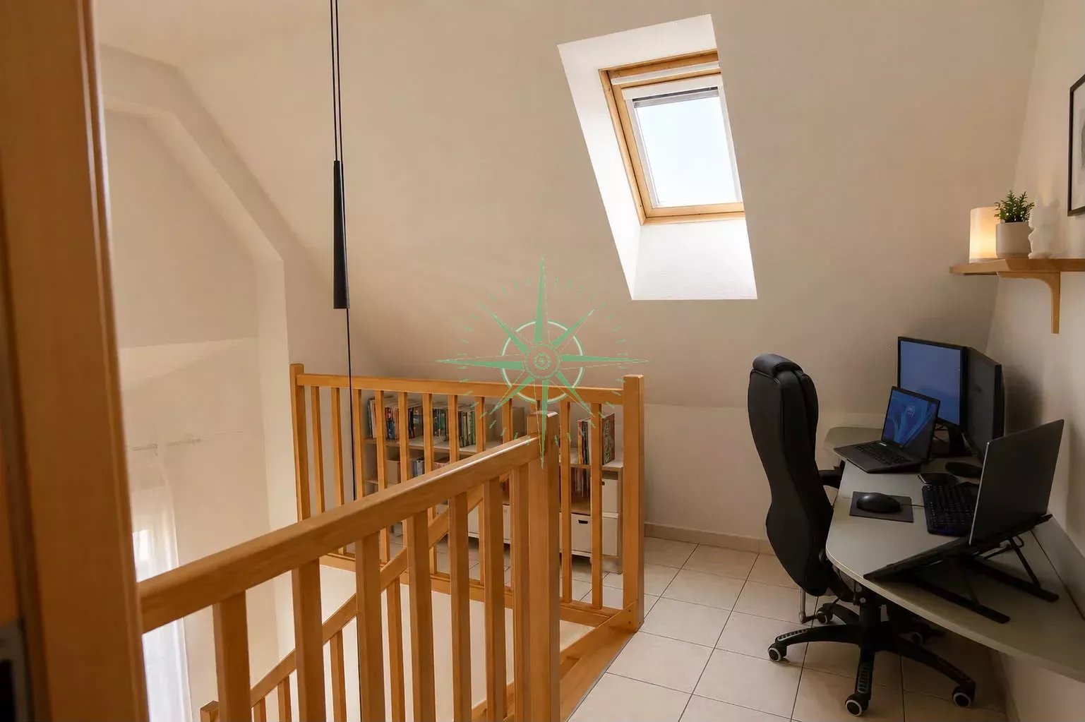 À VENDRE – Superbe duplex lumineux avec terrasse – Dernier étage – Garage + 3 parkings