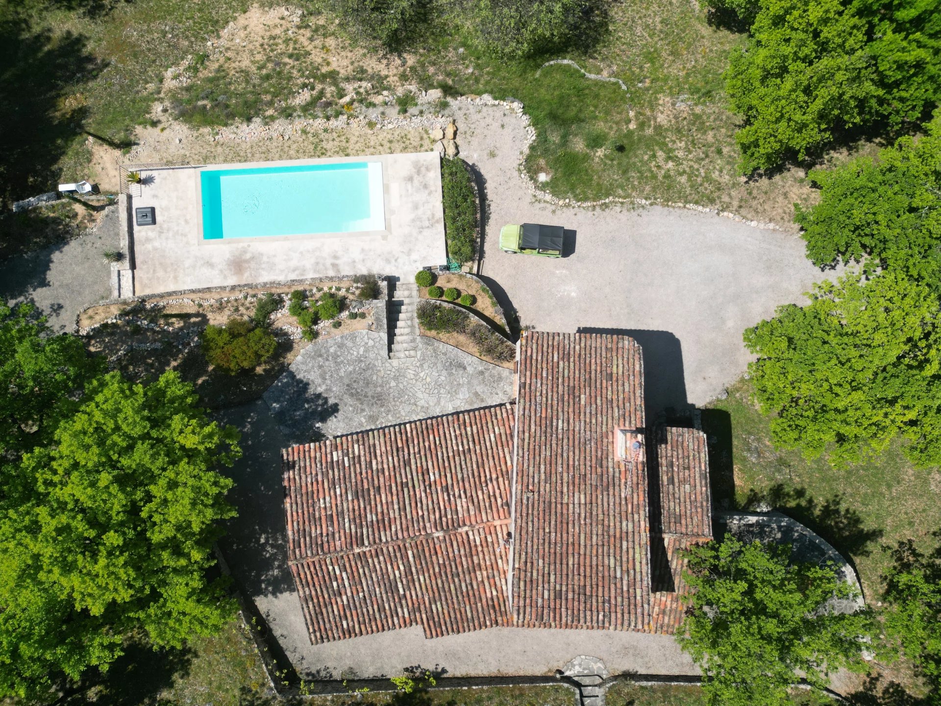 Charming stone vila with view - FAYENCE