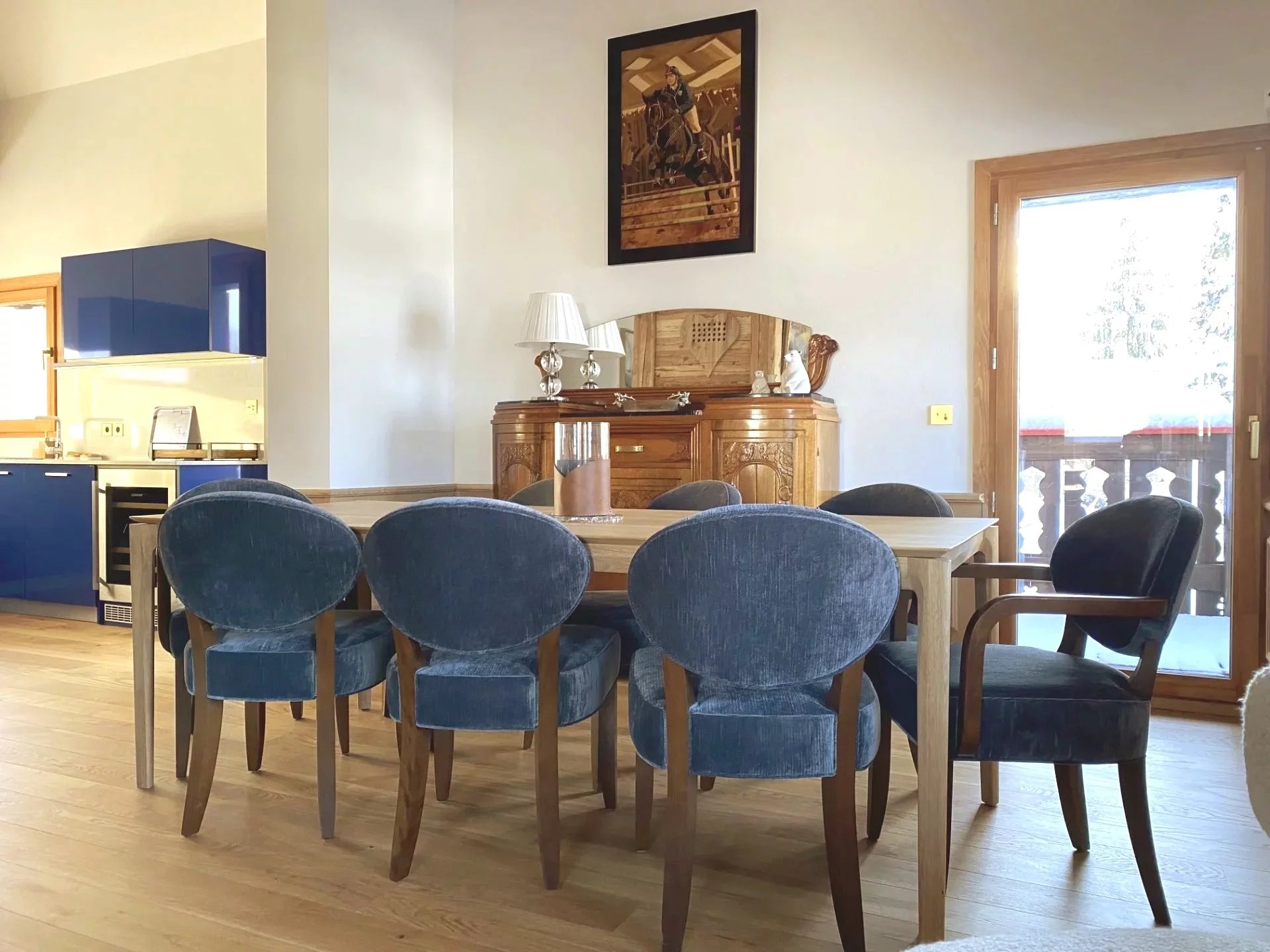 Rare chalet in the center of Megève, newly renovated - Panoramic view and peaceful location